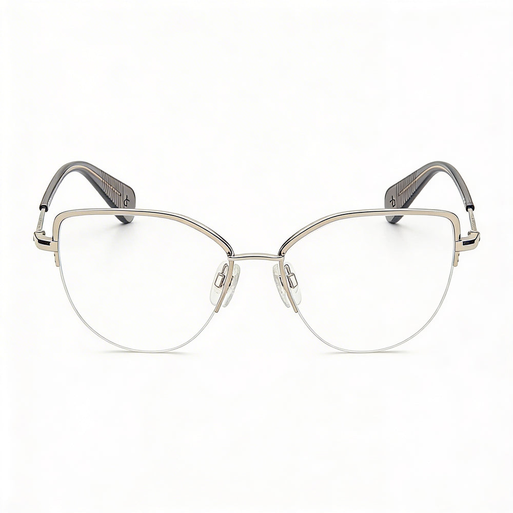 rag & bone Modern Women’s Alloy Steel Light Adaptive Non Eyeglasses, Paladio, 53-16-140