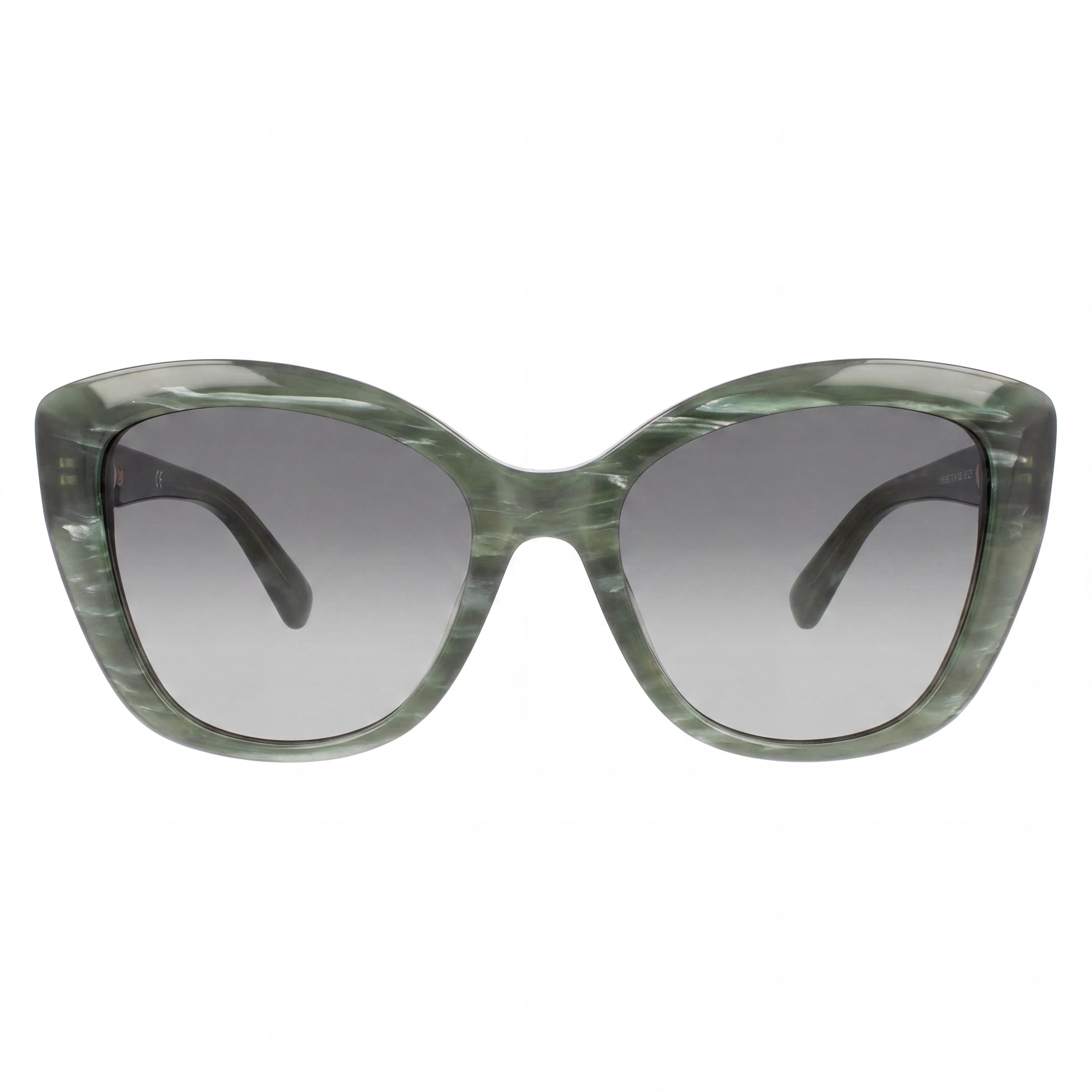 Longchamp Classic Women's Green Malachite Acetate Frame Polycarbonate Lens Non-Polarized Sunglasses 54mm, Photo 2