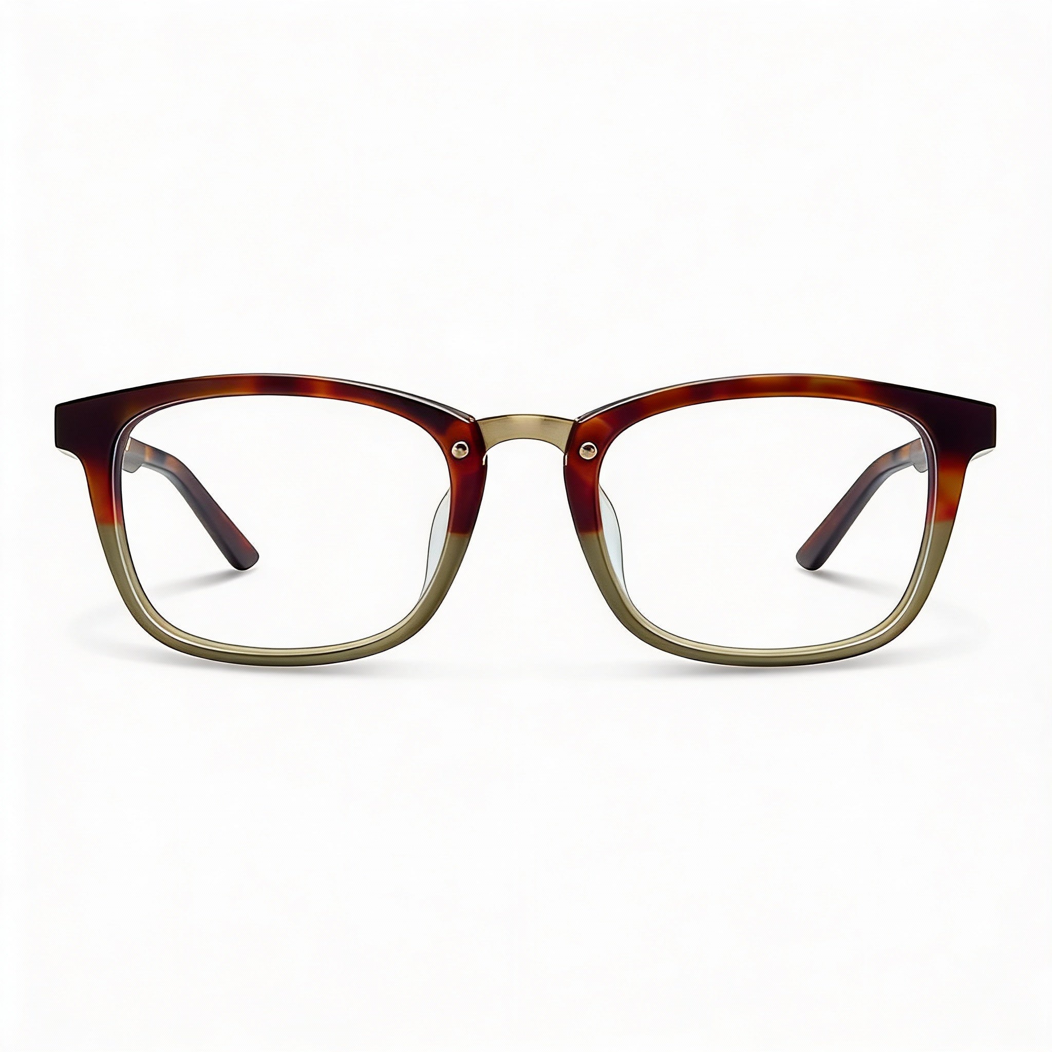 SMITH Modern Unisex Eyeglasses Featuring a Tortoise Colored Frame Constructed from Acetate Material with Clear Demo Lenses, Photo 2