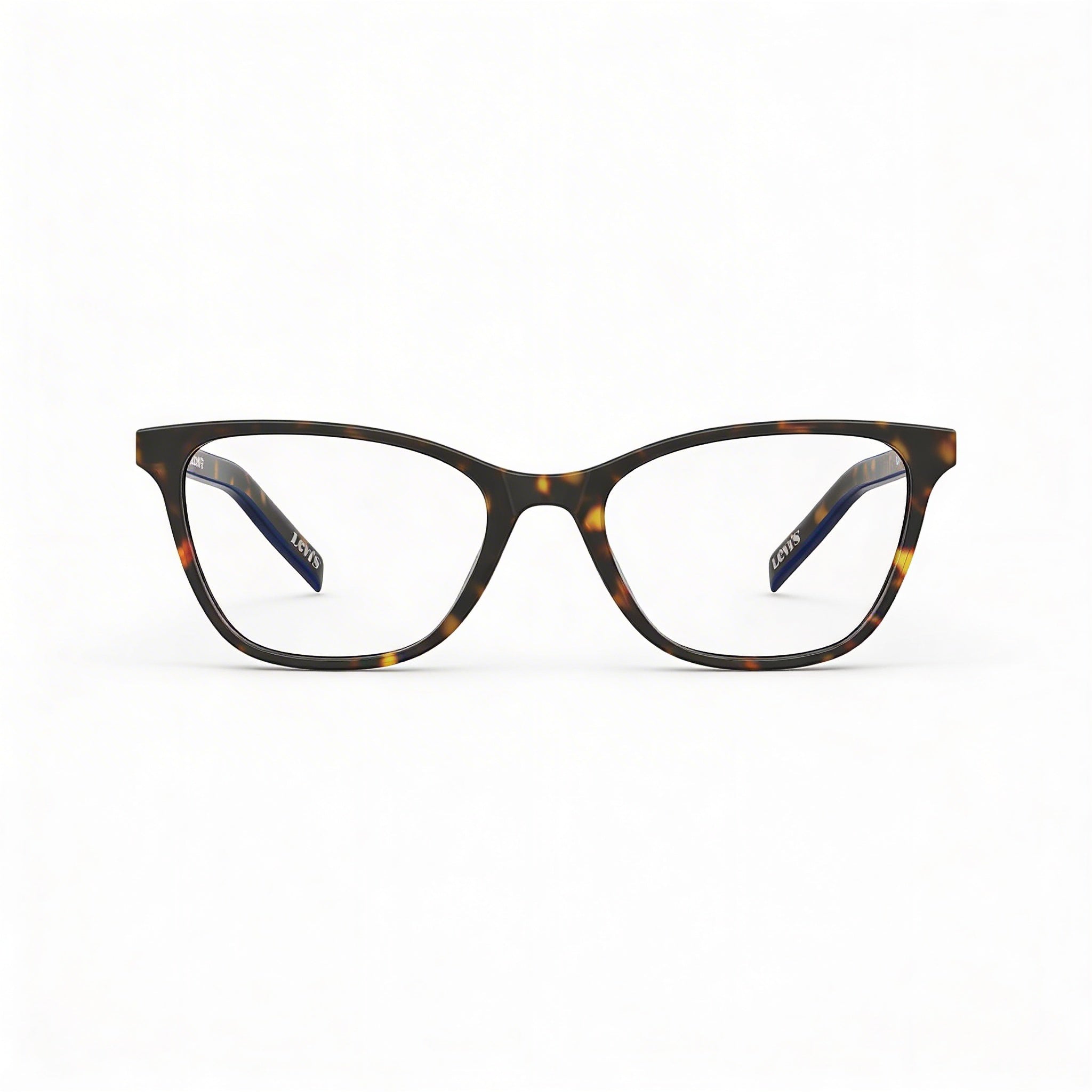 Gafas de sol Levi's LV 1022 para mujer, montura completa, estilo ojo de gato, color habana oscuro, de polimetilmetacrilato, talla 52-19-145, Photo 2