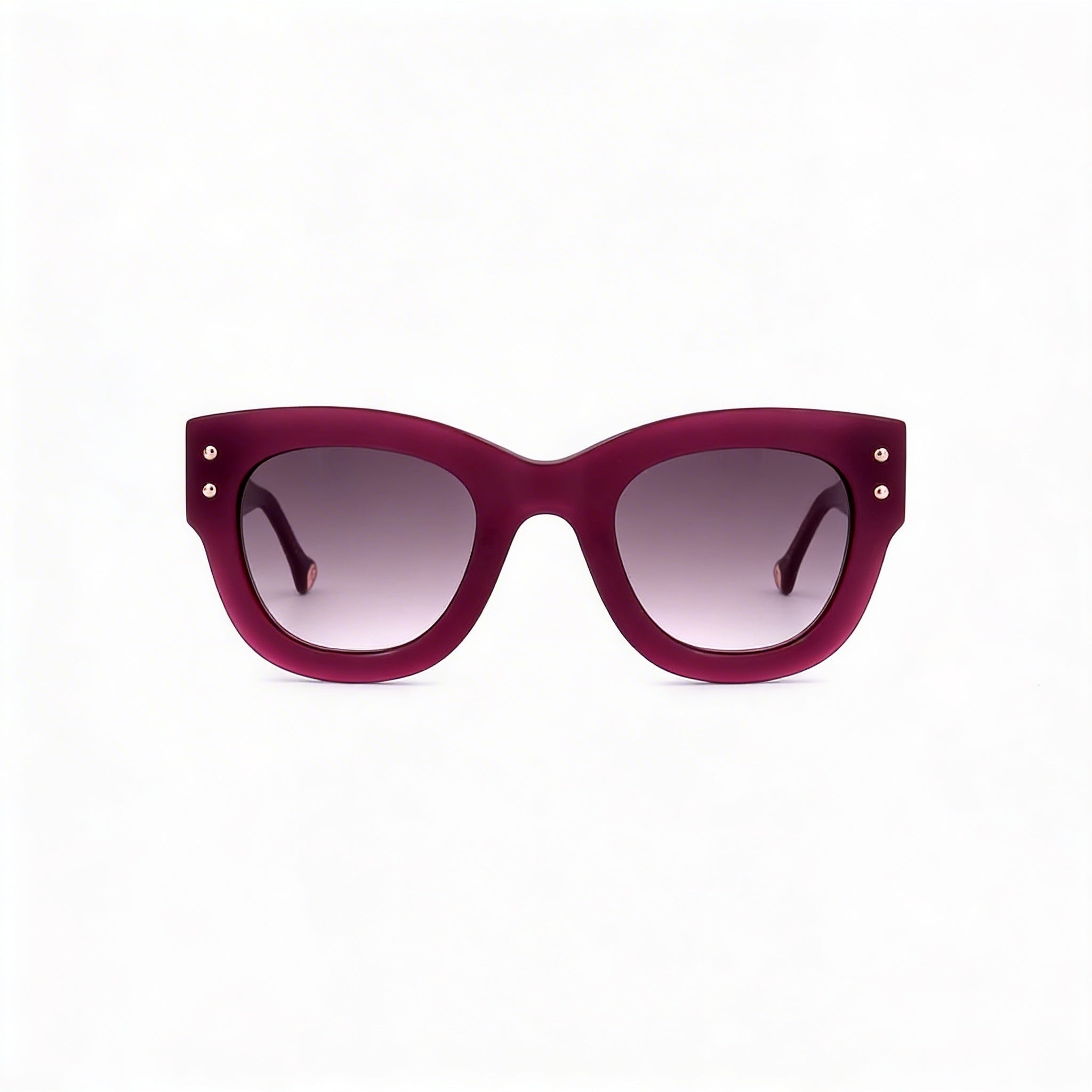 Carolina Herrera Casual Women's Sunglasses, Cyclamen Ecological Oil Frame, Grey Doubleshade Lenses 47-26-145, Photo 2