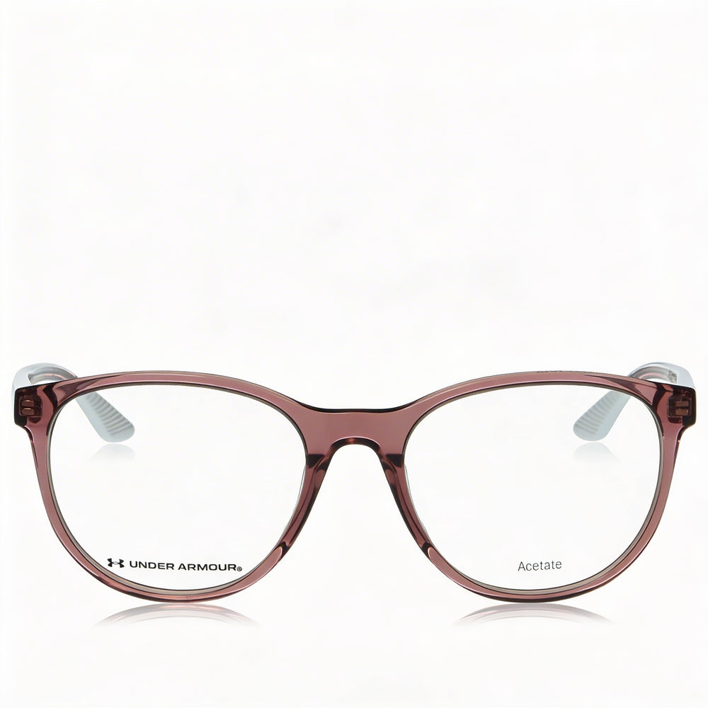 Gafas de sol Under Armour Ua 5020 para mujer con montura de plástico en color malva oscuro y lentes de policarbonato, talla 52-18-140