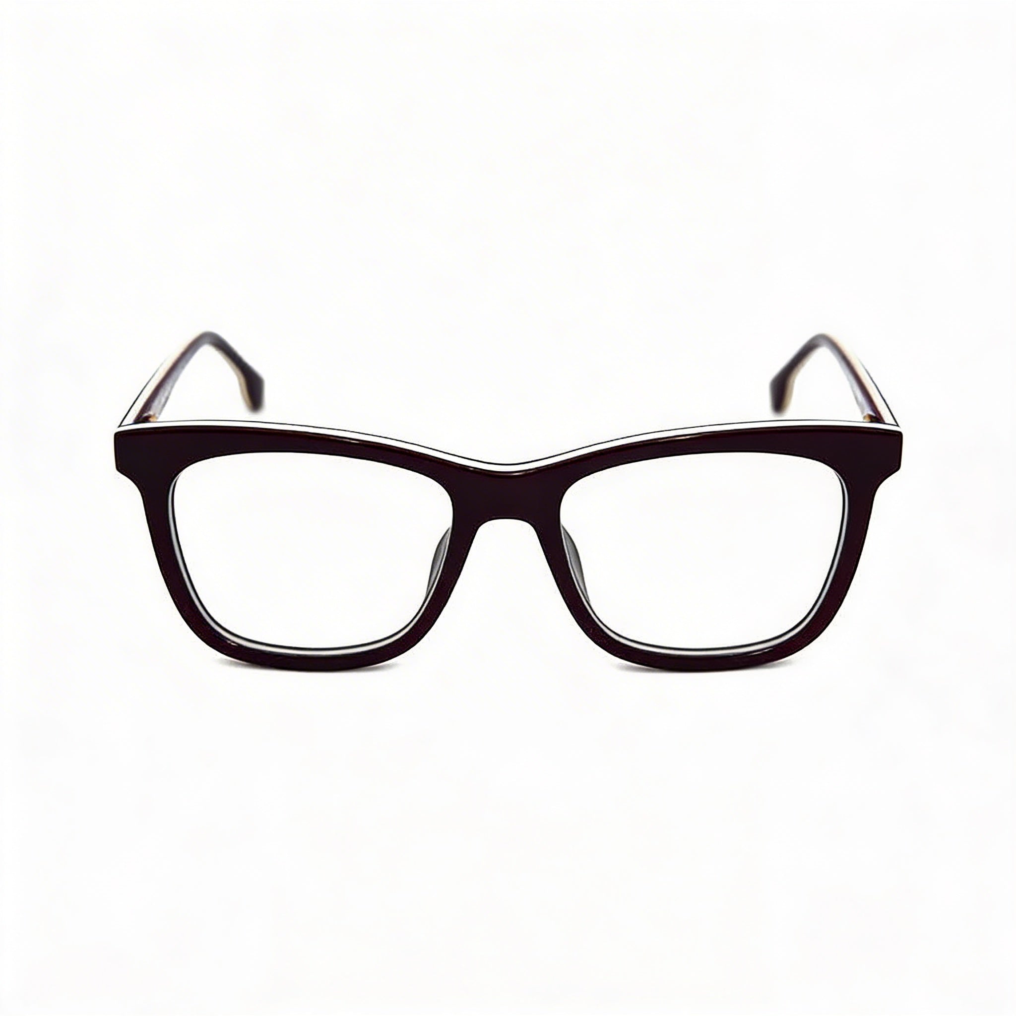 Carrera 1107/V Unisex Eyeglasses with Burgund Opal Acetate Frame, Clear Non- Polycarbonate Lenses, Size 50-17-140mm, Photo 2