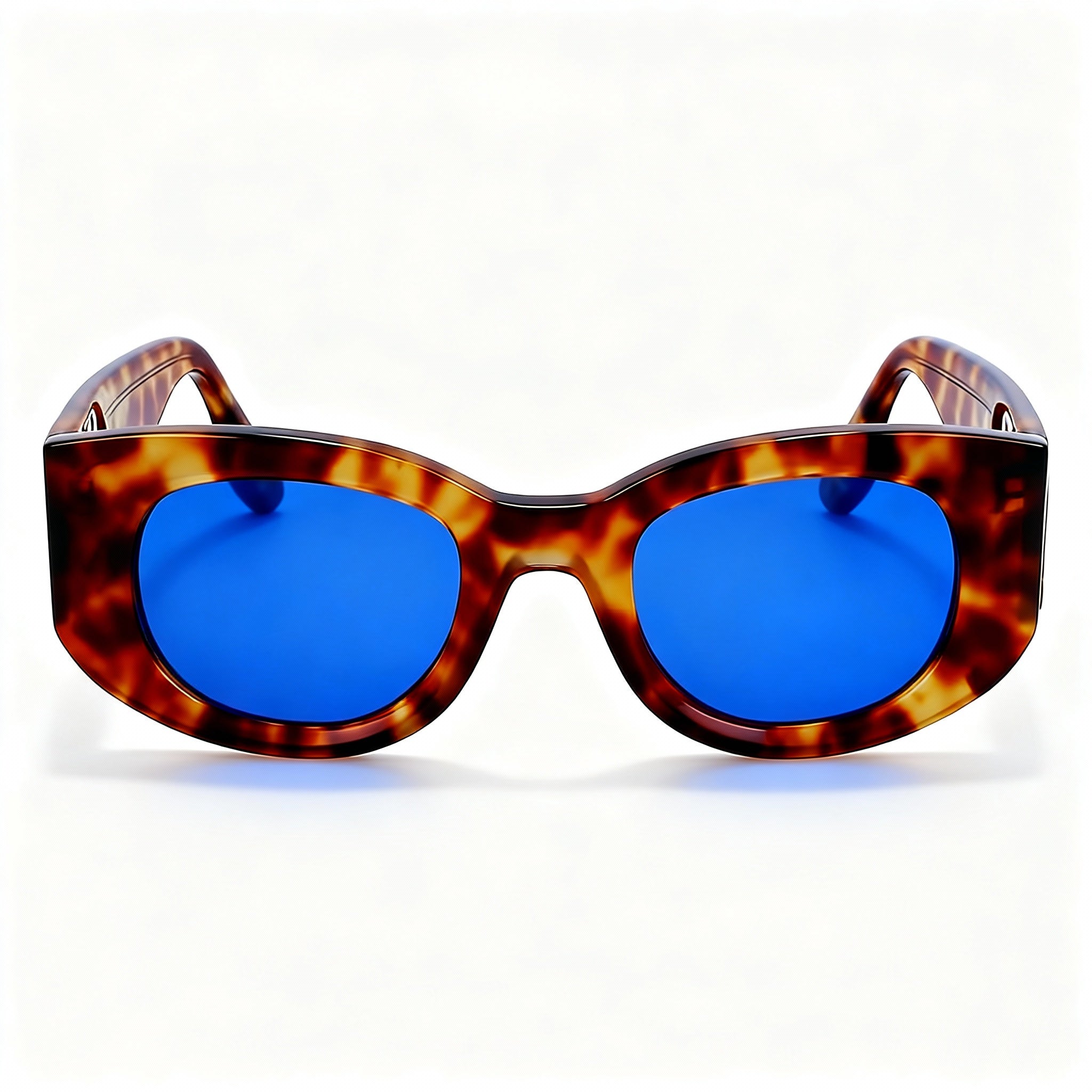 Victoria Beckham Modern VB654S Women's Non-Polarized Blonde Havana Acetate Sunglasses 50mm