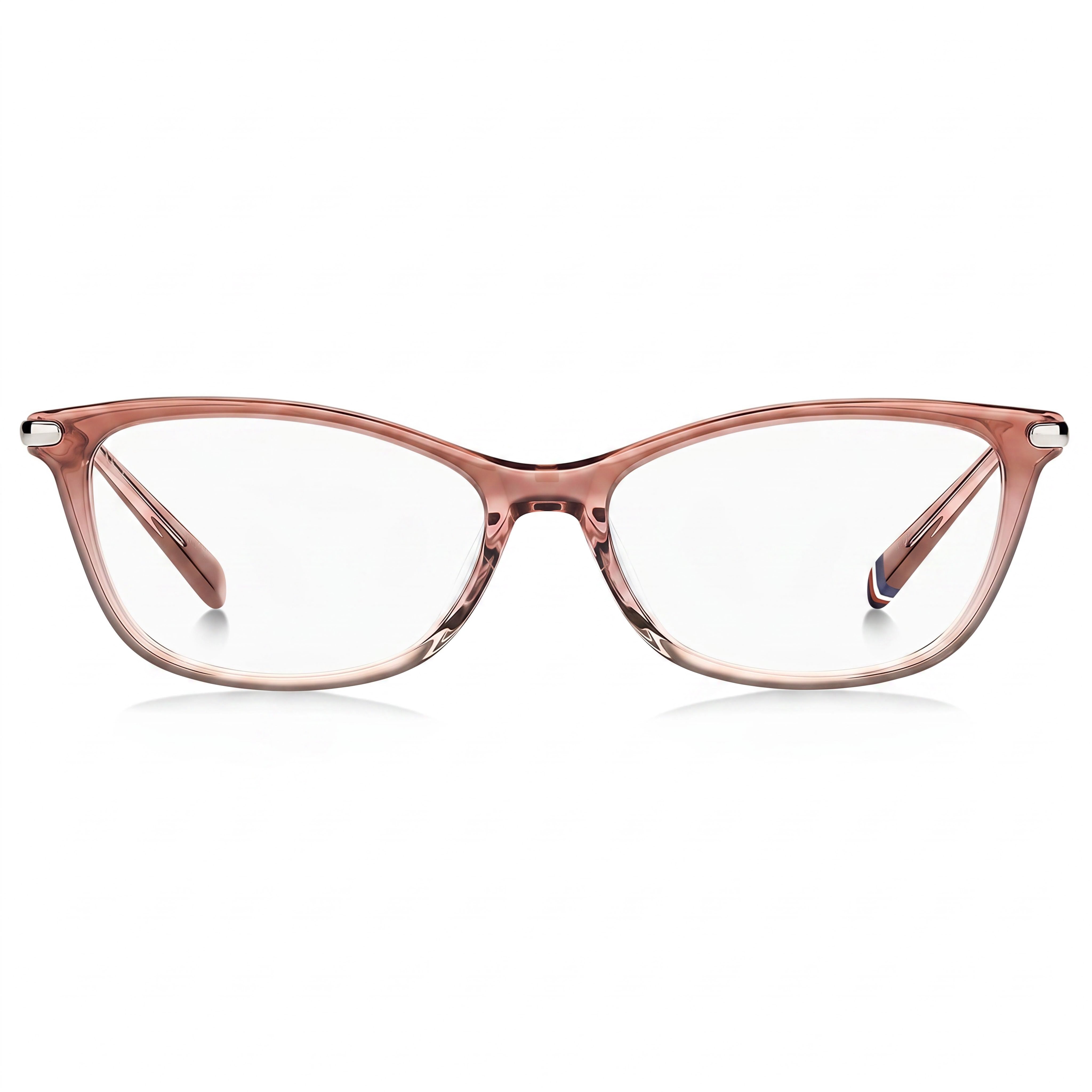 Tommy Hilfiger Adaptive Th 1961 Women's Cat Eye Pink Plastic Frame non- Polycarbonate Lenses 53mm, Photo 2