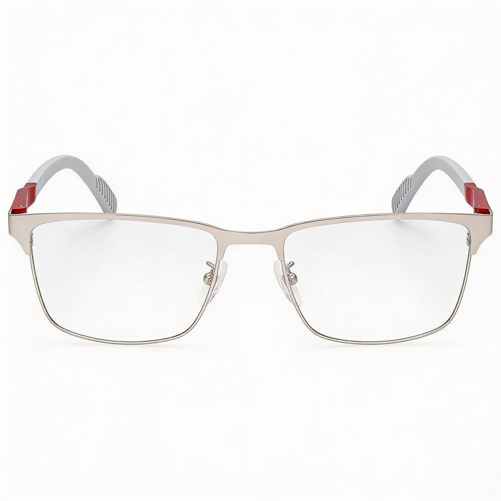 Gafas adidas Sp5024 para hombre con montura metálica, color gris paladio mate, talla 55-17-140