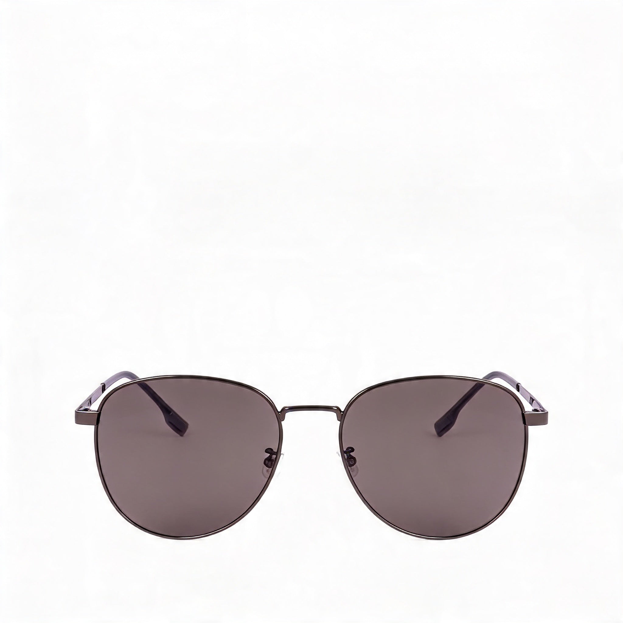 HUGO BOSS Boss 1536/f/s Men's Modern Dark Ruthenium Black Stainless Steel Frame Sunglasses 57mm, Photo 2