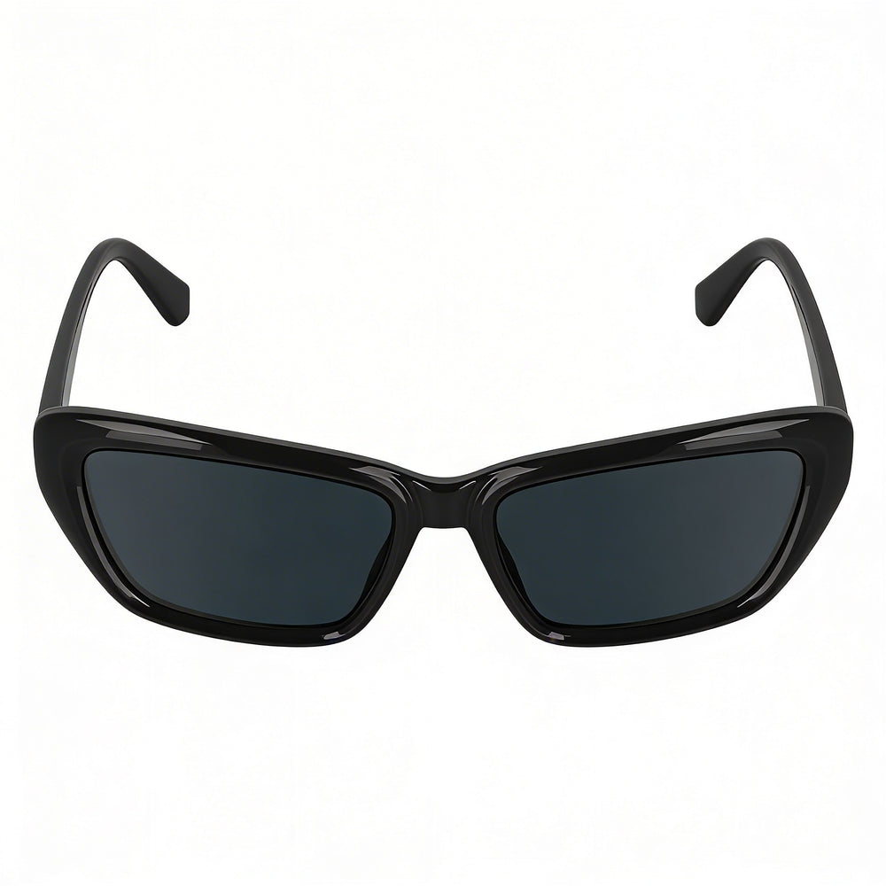 Calvin Klein Ckj24623s Gafas de sol para mujer con protección UV, de 55 mm, con marco de resina vegetal y mariposa negra, fabricadas con Tritan Renew