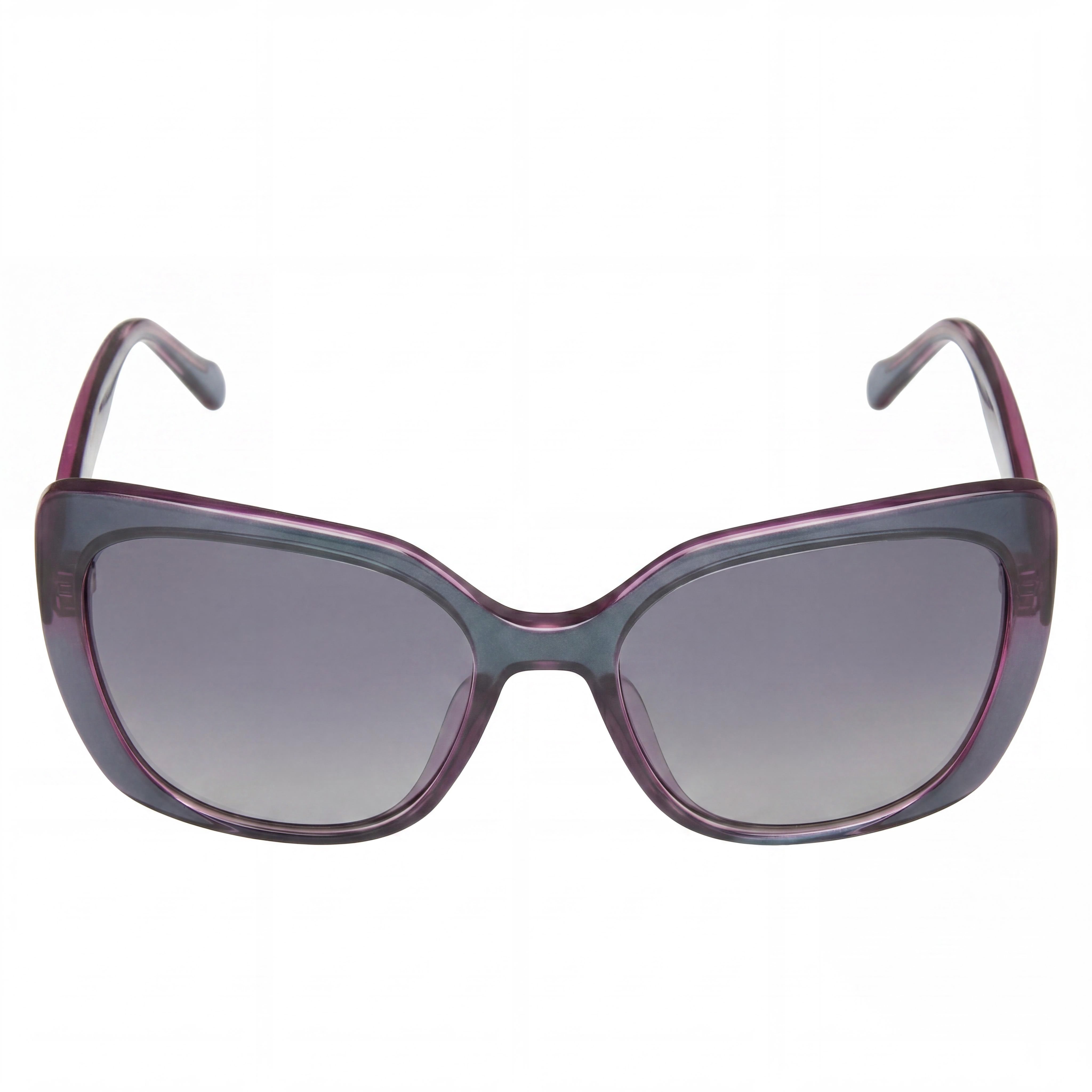 Fossil FOS 3143/S Women's Blue Frame Dark Grey Shaded UV Protection Sunglasses 55mm, Photo 2