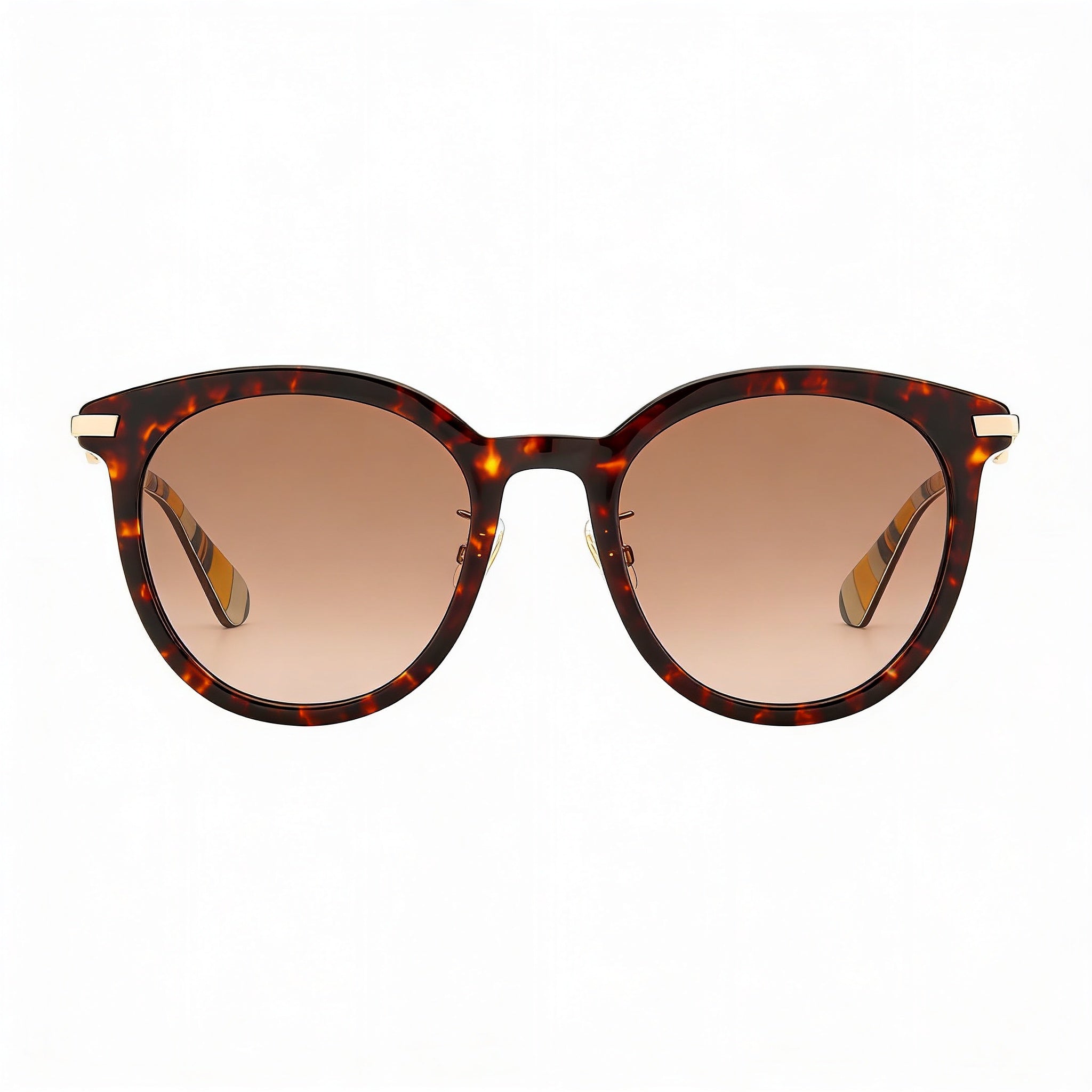 Kate Spade New York Keesey/G/S Women's Havana Plastic Frame Brown Gradient 53mm UV Protection Sunglasses, Photo 2