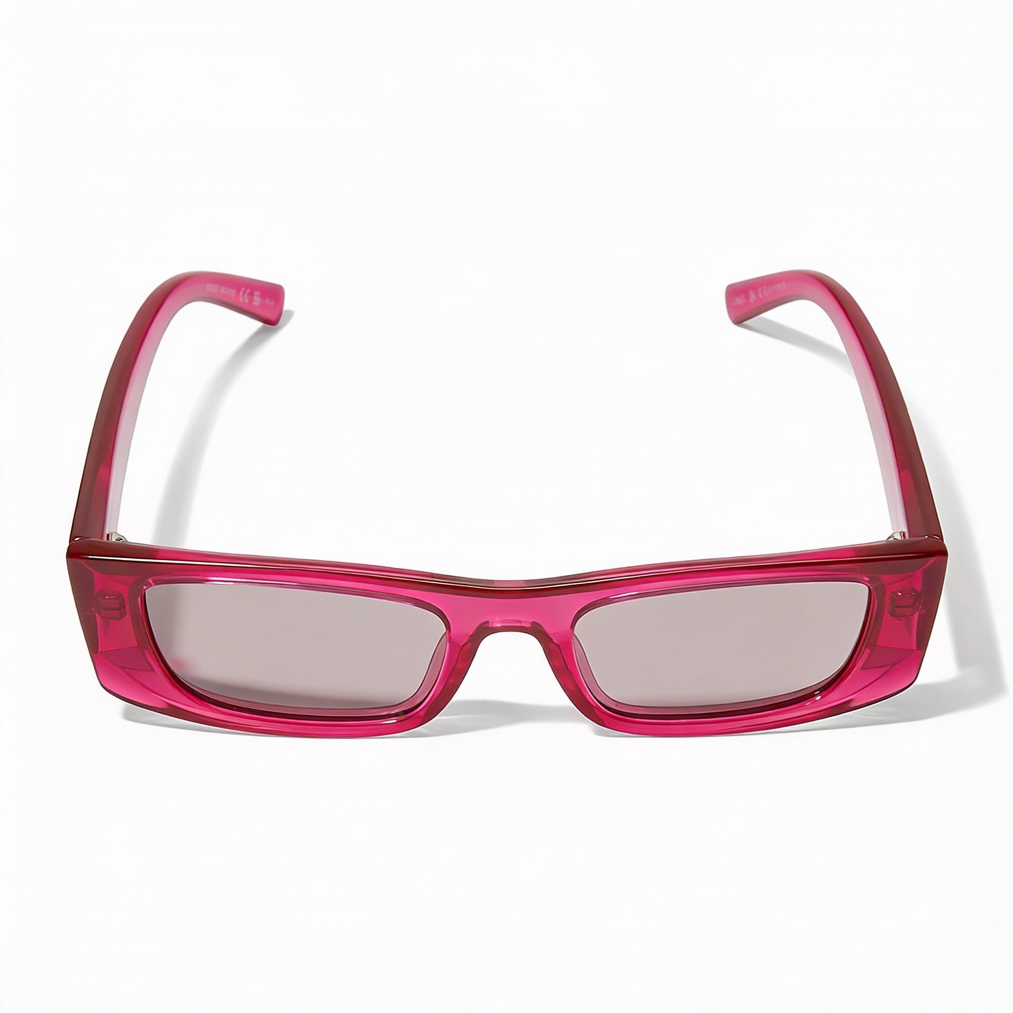 Yves Saint Laurent Sl 553-003 Unisex Pink Violet Injection Frame Cat-Eye UV Sunglasses 52mm, Photo 2