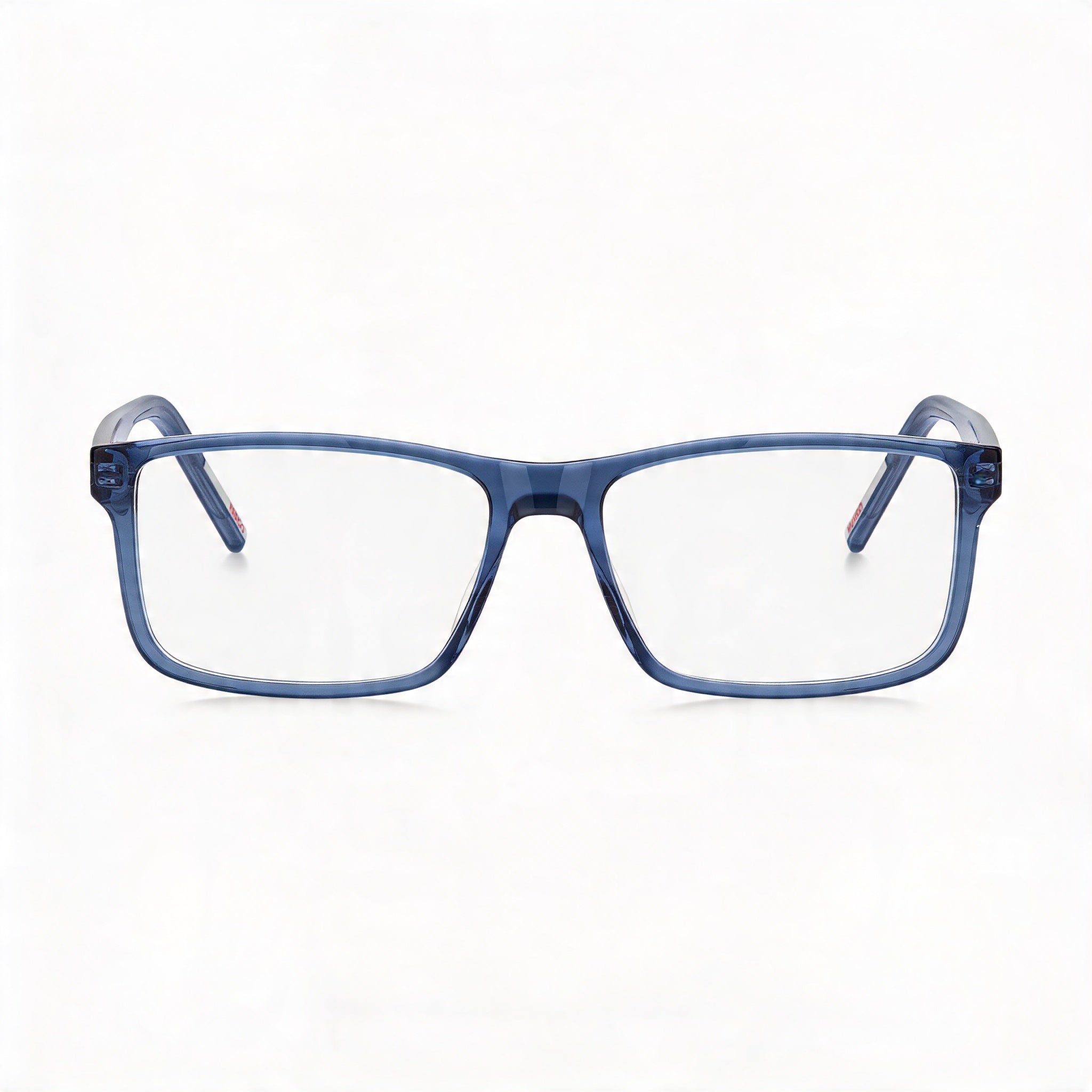 HUGO Casual Hg 1262 Men's ECO ACETATE Frame Blue Polycarbonate Lens Sunglasses, Size 55-16-145, Photo 2