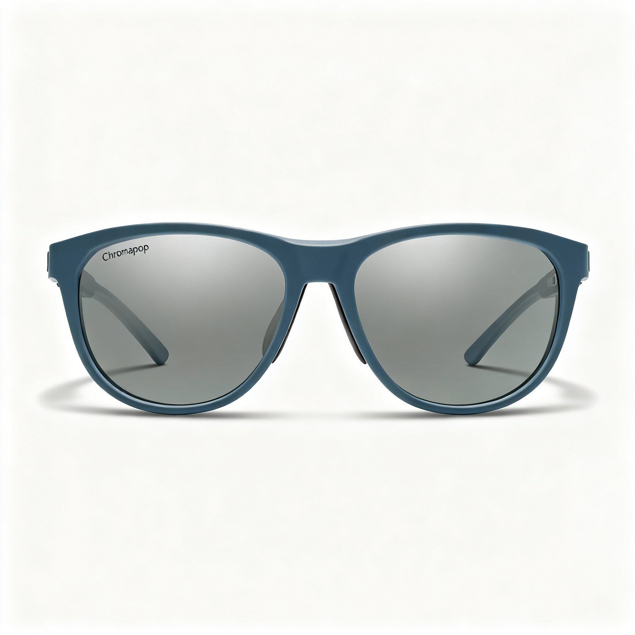 SMITH Uproar Unisex Non-Polarized Sunglasses, Matte Iron Polyamide Frame, ChromaPop Platinum Mirror Polycarbonate Lenses, 56-16-135mm