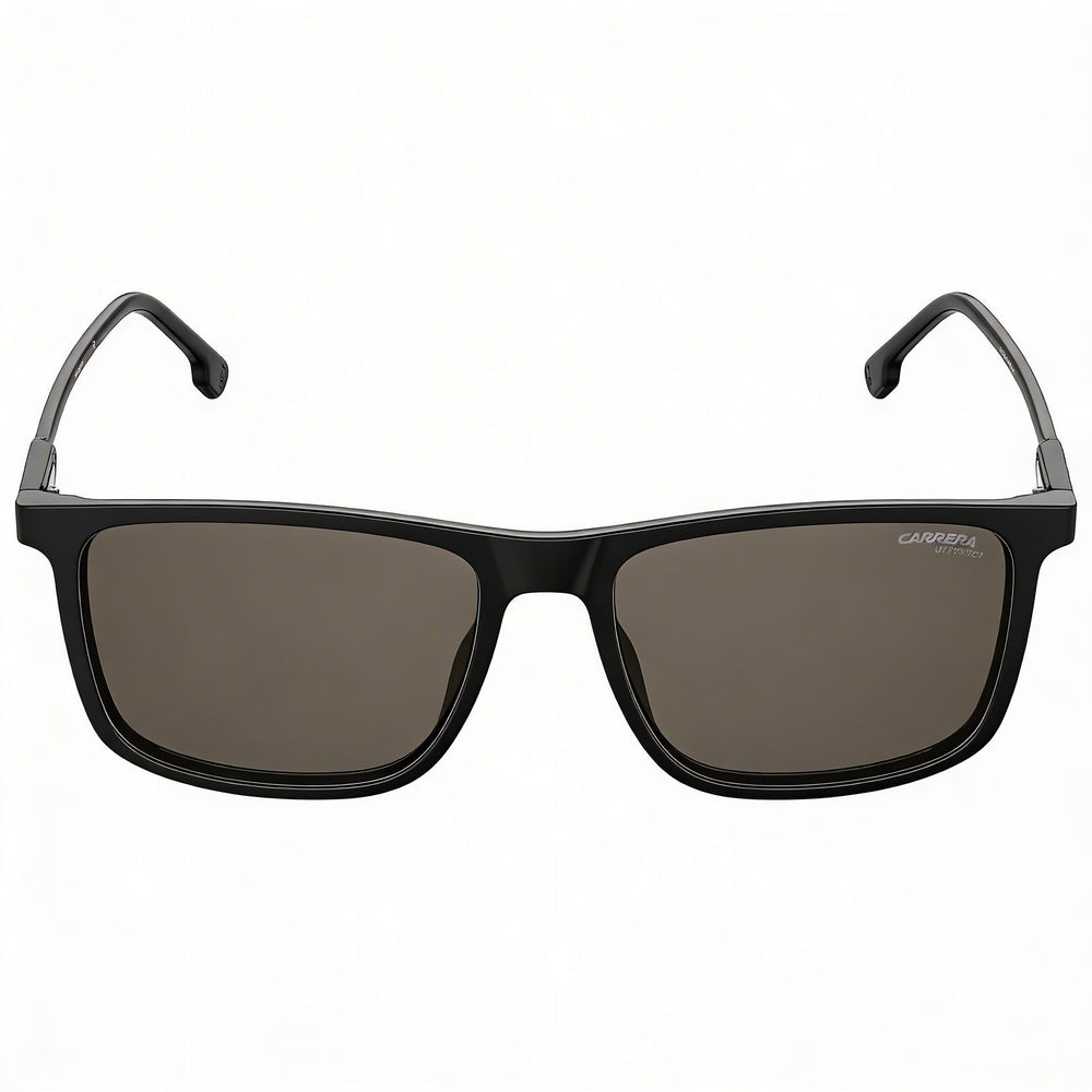 Carrera 231/S Unisex Black Polyamide Frame Black Polycarbonate UV Lenses Sunglasses 55mm