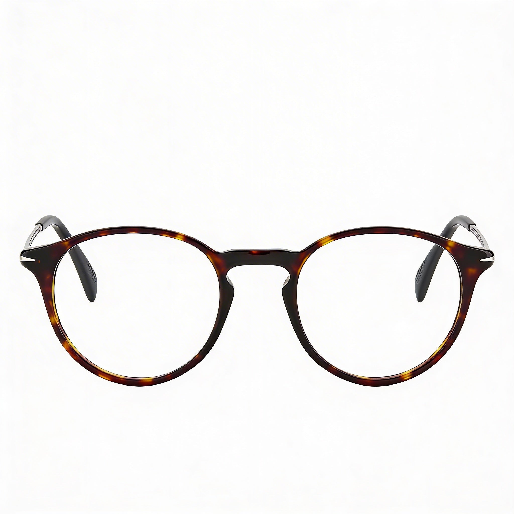 David Beckham DB 1049 Unisex Eyewear crafted with a Havana Plastic Frame and complementary Havana Lenses, featuring a 48mm lens width, Photo 2