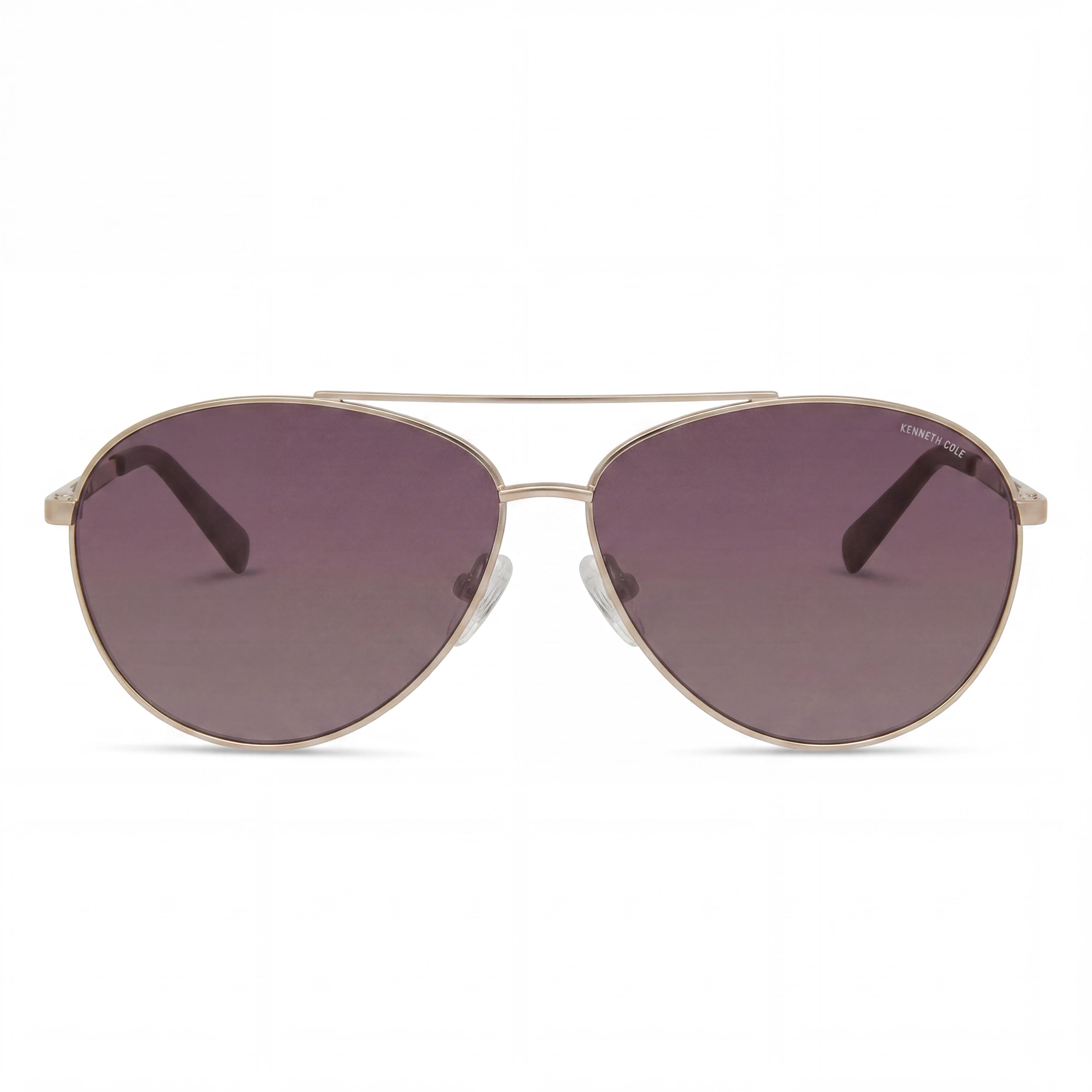 Kenneth Cole New York Kc6333g Women's Gold Brown Mirror Metal Frame Mirrored UV Protection Sunglasses 63mm, Photo 2