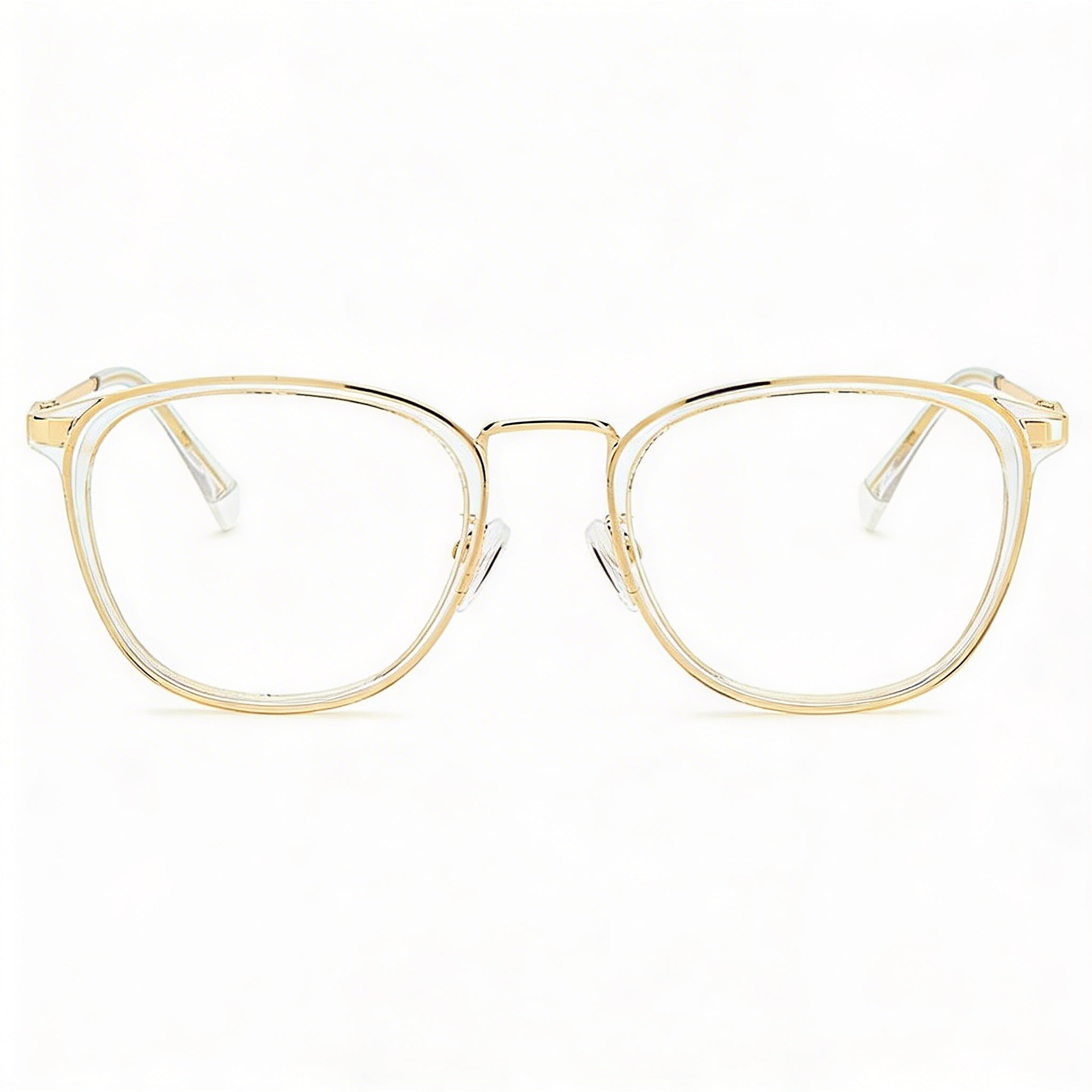Polaroid Pld D439/G Optical Eyeglasses for Women, Injected Frame in Crystal Gold, 52mm Lens Width, Photo 2