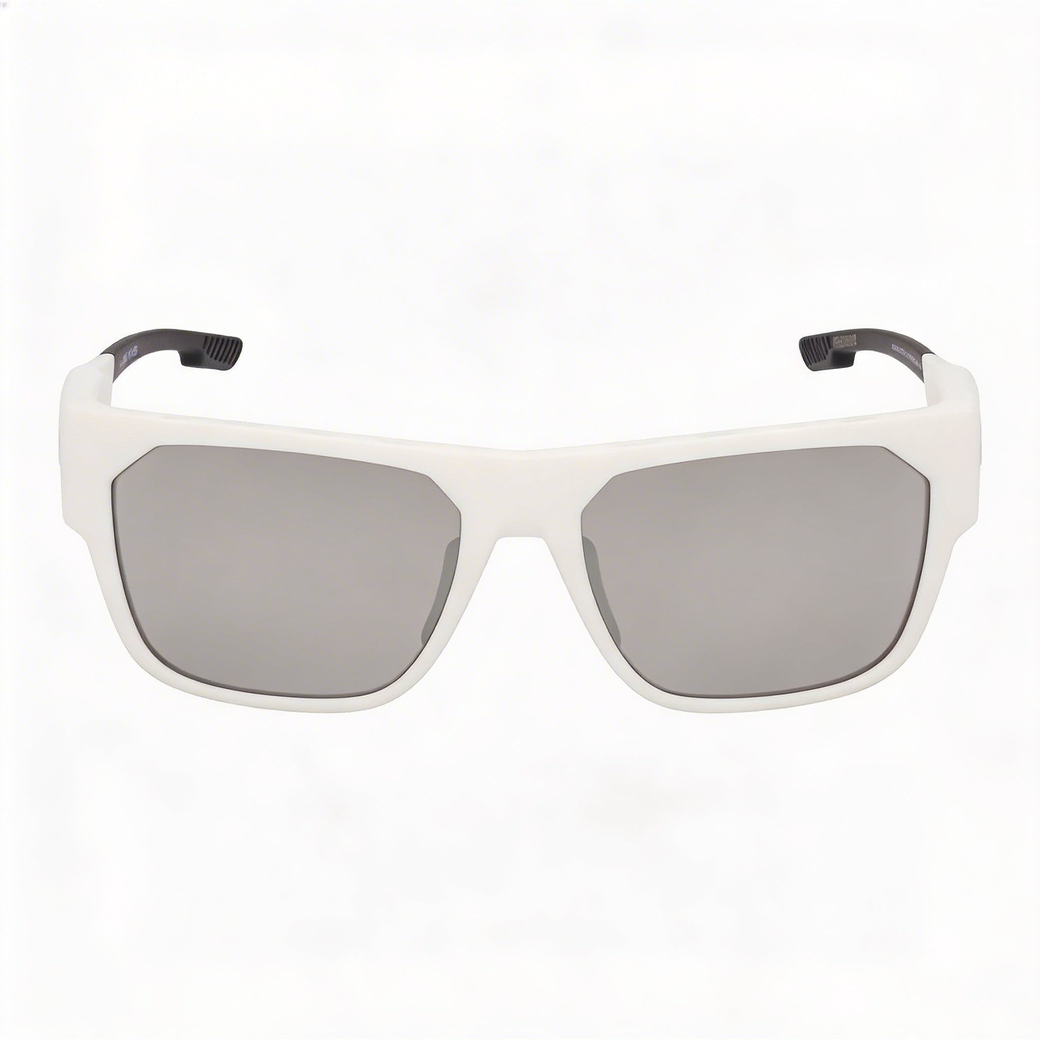 Gafas de sol Adidas contemporáneas, armazón de plástico blanco mate, lentes de espejo ahumado, unisex, protección UV, 57 mm, Photo 2