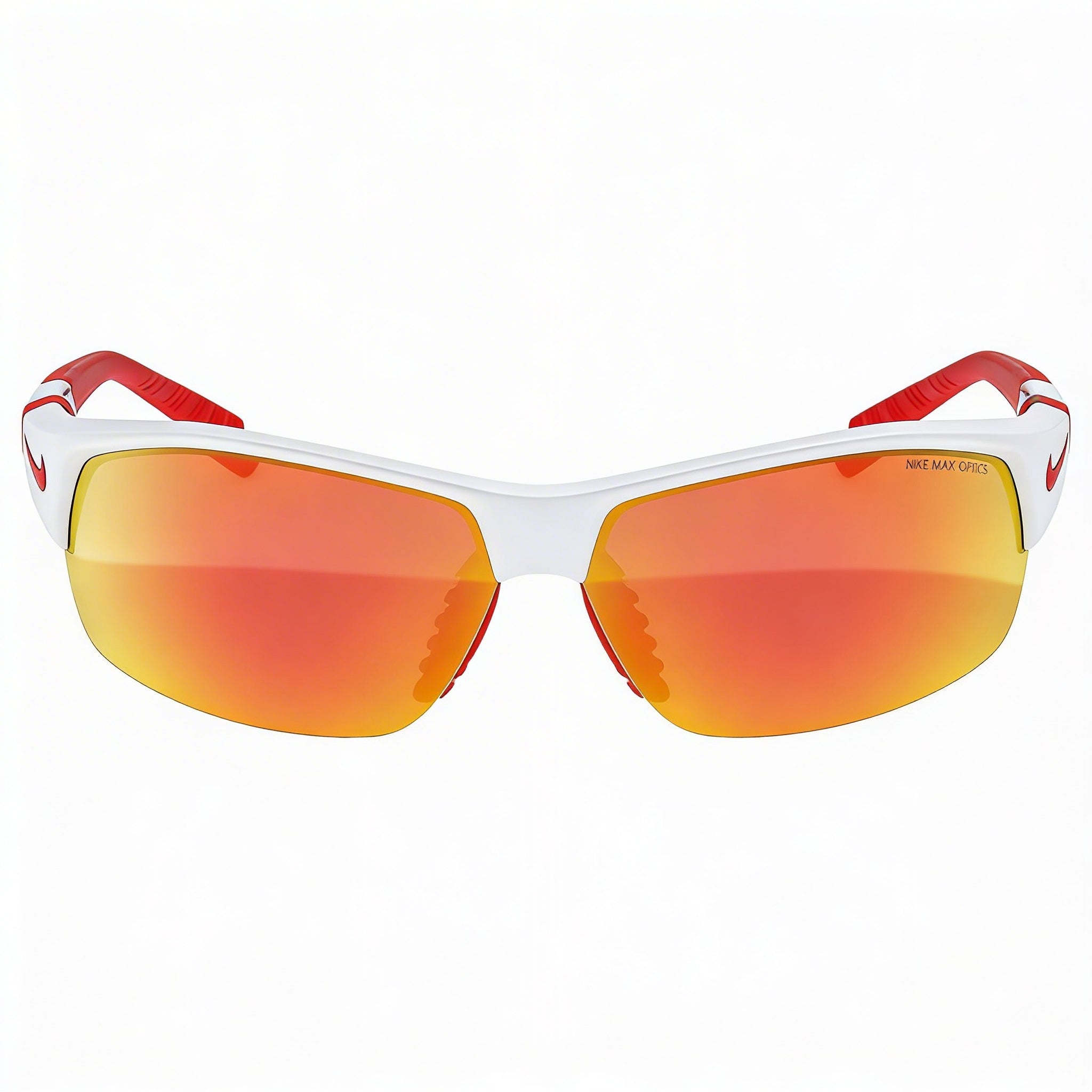 Gafas de sol Nike Modern para mujer, con montura de nailon, lentes de plástico rojas, blancas, grises y espejadas, de 70 mm, Photo 2