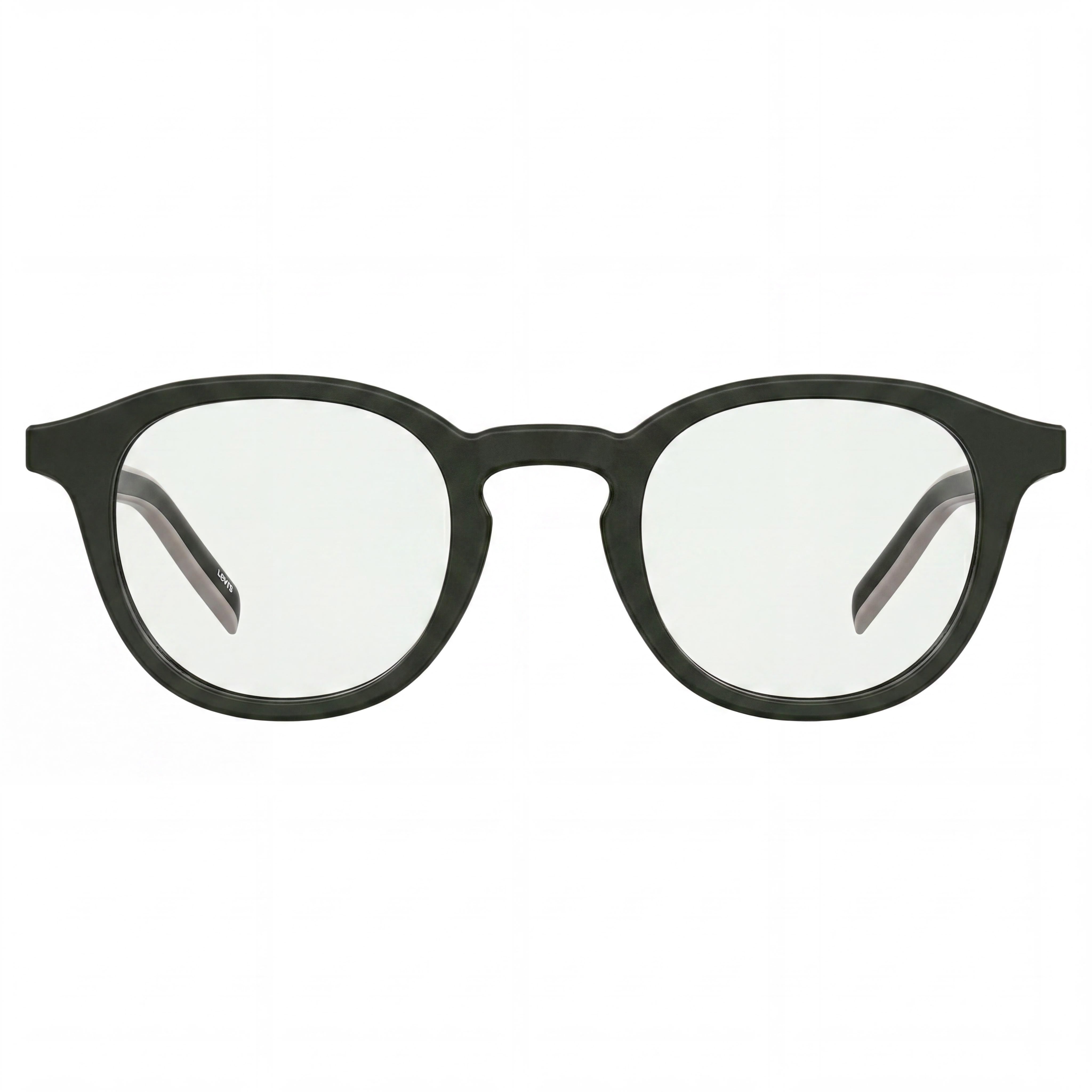 Levi's Lv 1029 Unisex Plastic Frame Optical Eyeglasses with Polycarbonate Lenses, Prescription Ready, Green, Size 48mm, Photo 2