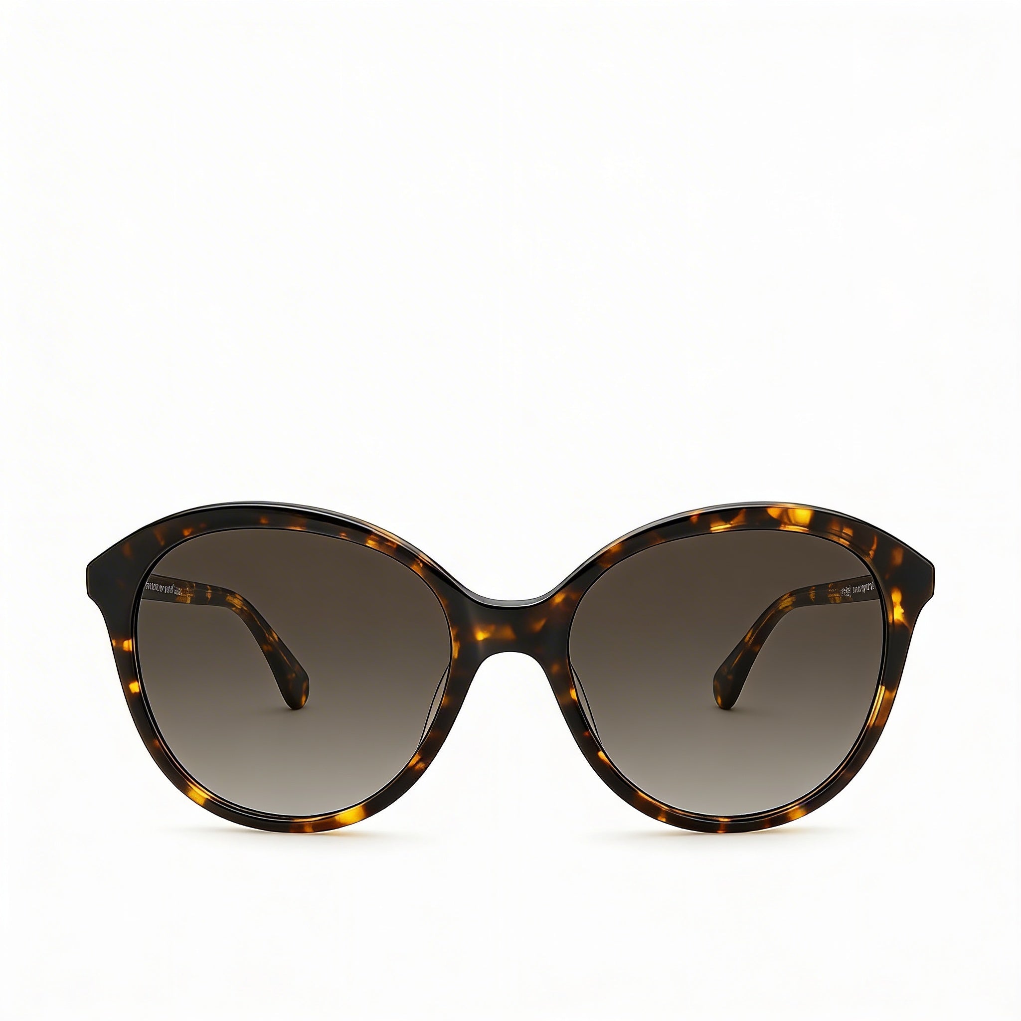 Gafas de sol informales kate spade new york para mujer, montura de acetato Havana, lentes marrones degradadas con protección UV, 55 mm, Photo 2