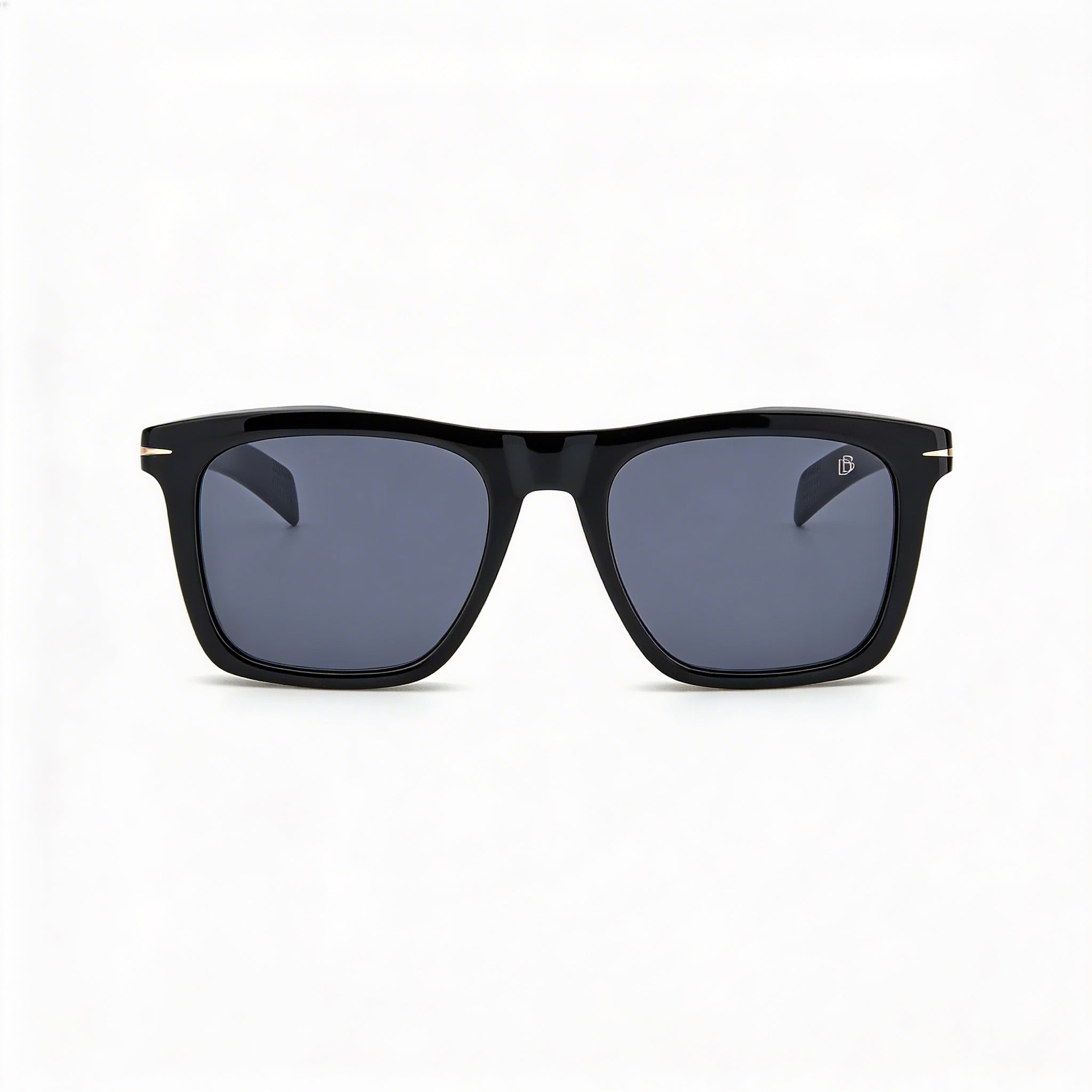 David Beckham DB 7000/S Men's Classic Black Gold Acetate Frame Sunglasses 51mm UV 400, Photo 2