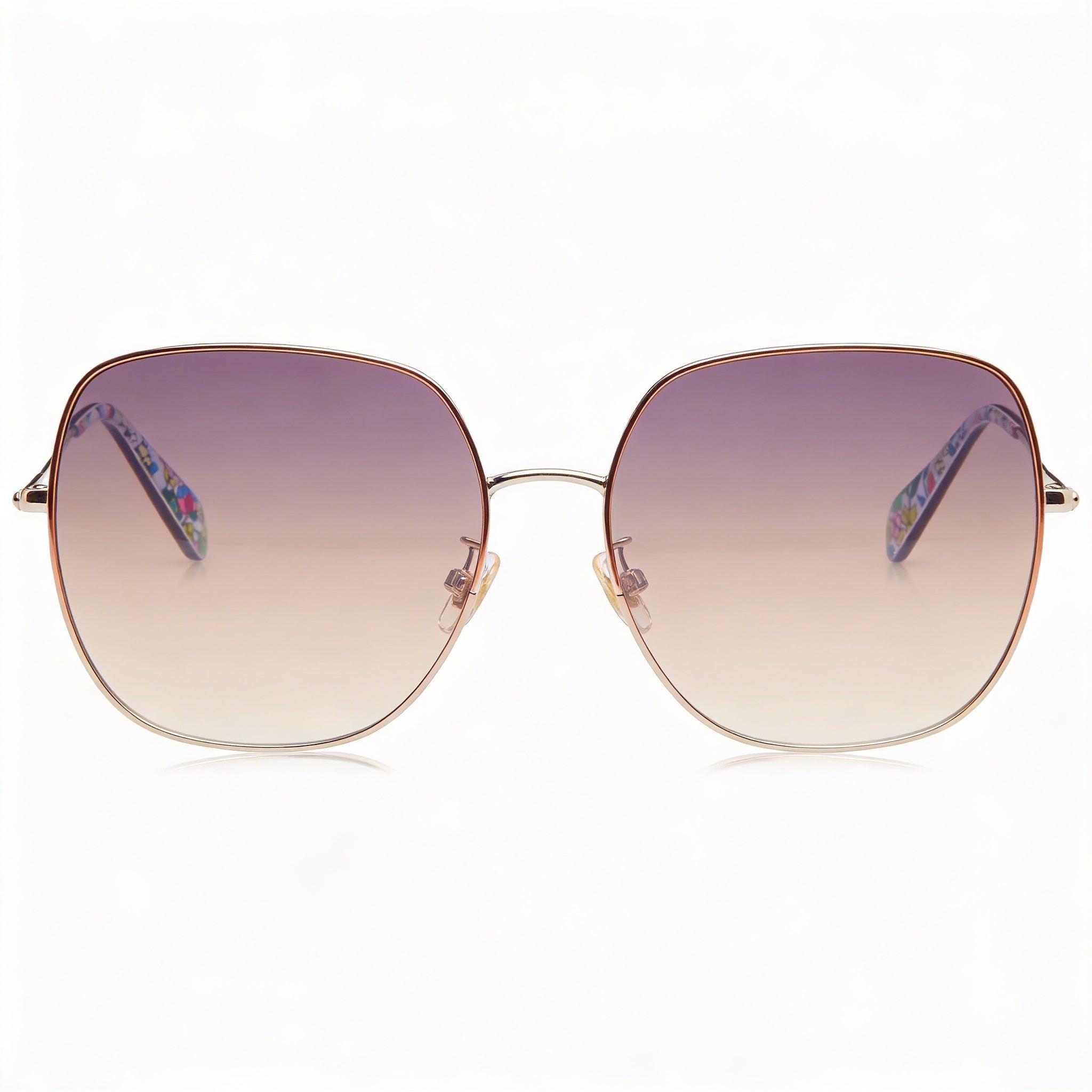 Gafas de sol Kate Spade New York Seasonal para mujer, con montura metálica, policarbonato rojo dorado y protección UV, 59 mm, Photo 2