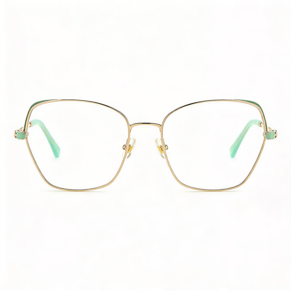 kate spade new york Zeena/G Women's Metal Gold Green 54mm
