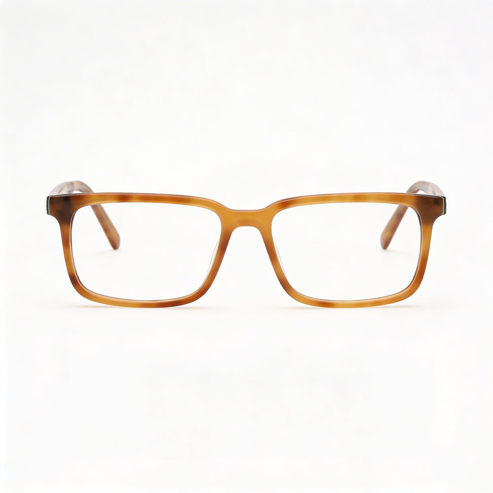 Guess Casual Women's Eyeglasses Presenting a Blonde Havana Plastic Frame Structure, 54mm Lens Width