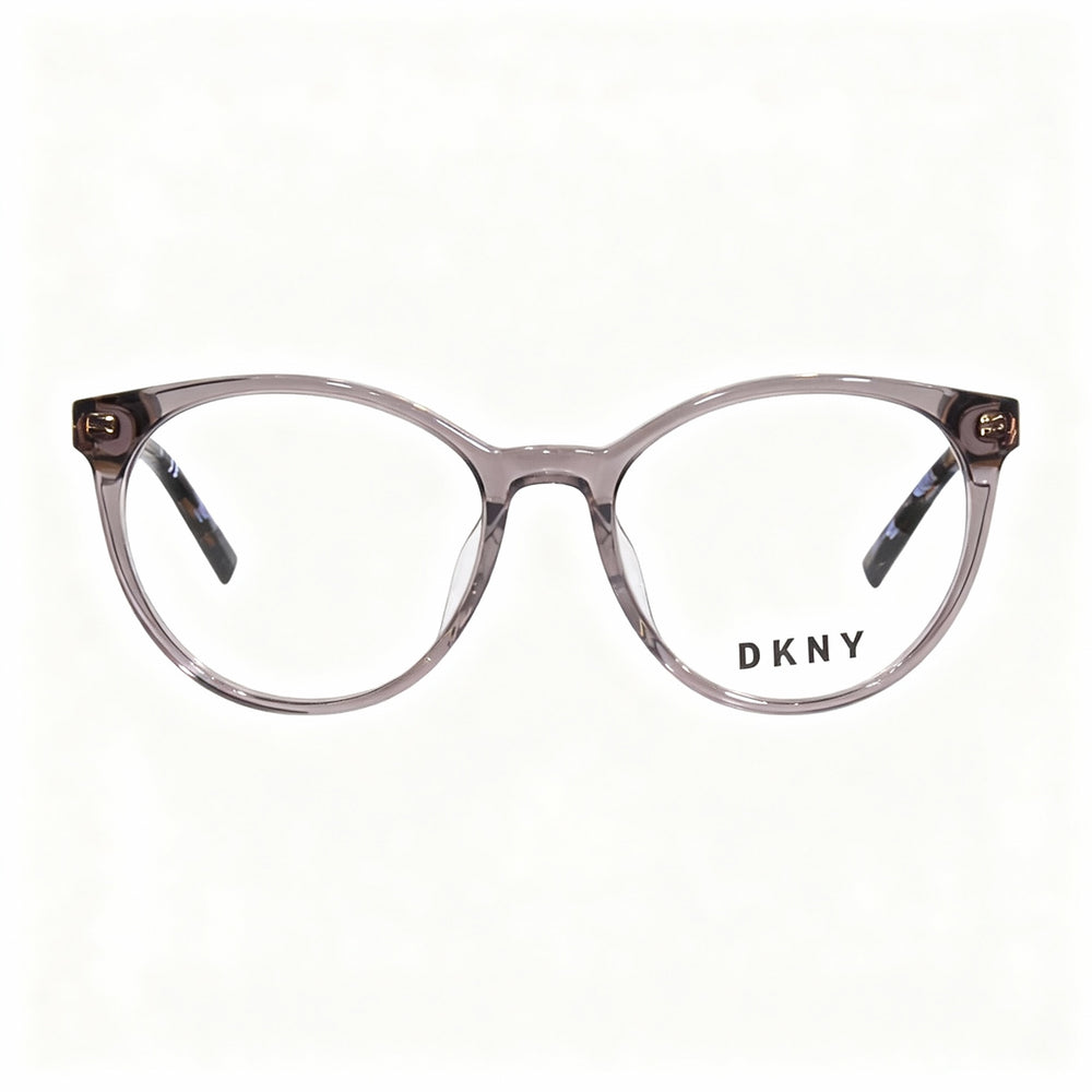 DKNY DK5037 Women's Full Rim Plastic Round Eyeglasses Mink Lens 52mm Bridge 17mm Temple 135mm