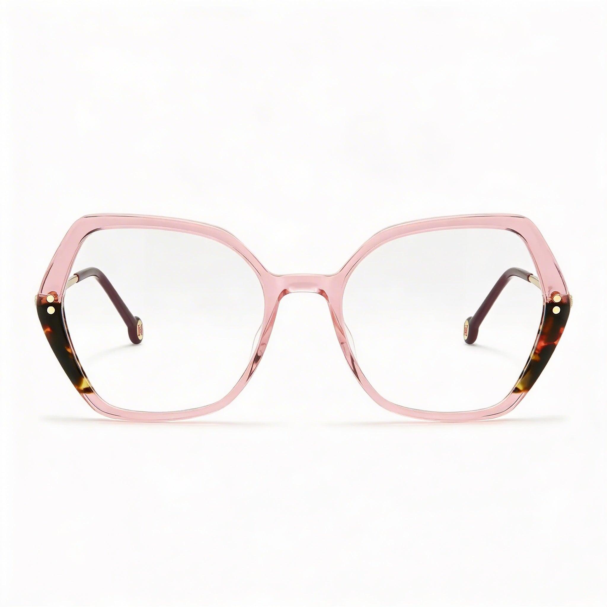 Carolina Herrera Gafas de Sol Casuales para Mujer Rosas Havana de Acetato Ligero No Polarizadas Lente de 53mm, Photo 2
