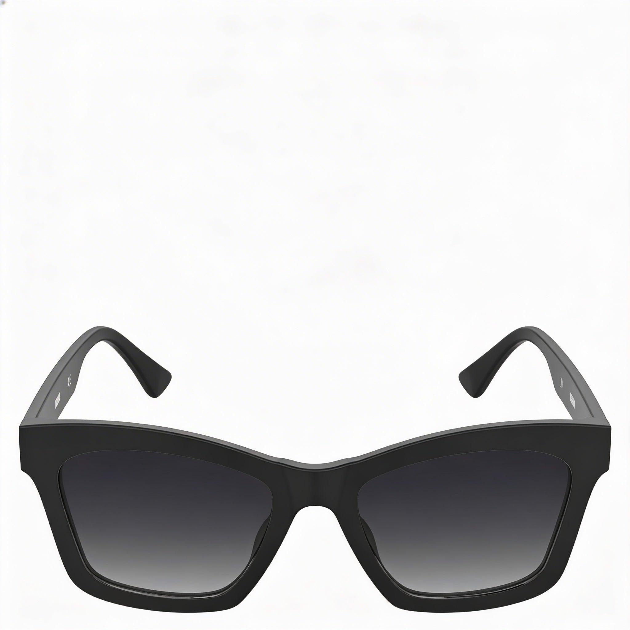 Moschino Women's Classic Black Acetate Sunglasses with Gradient Dark Grey Shaded Lenses 54mm UV Protected, Photo 2