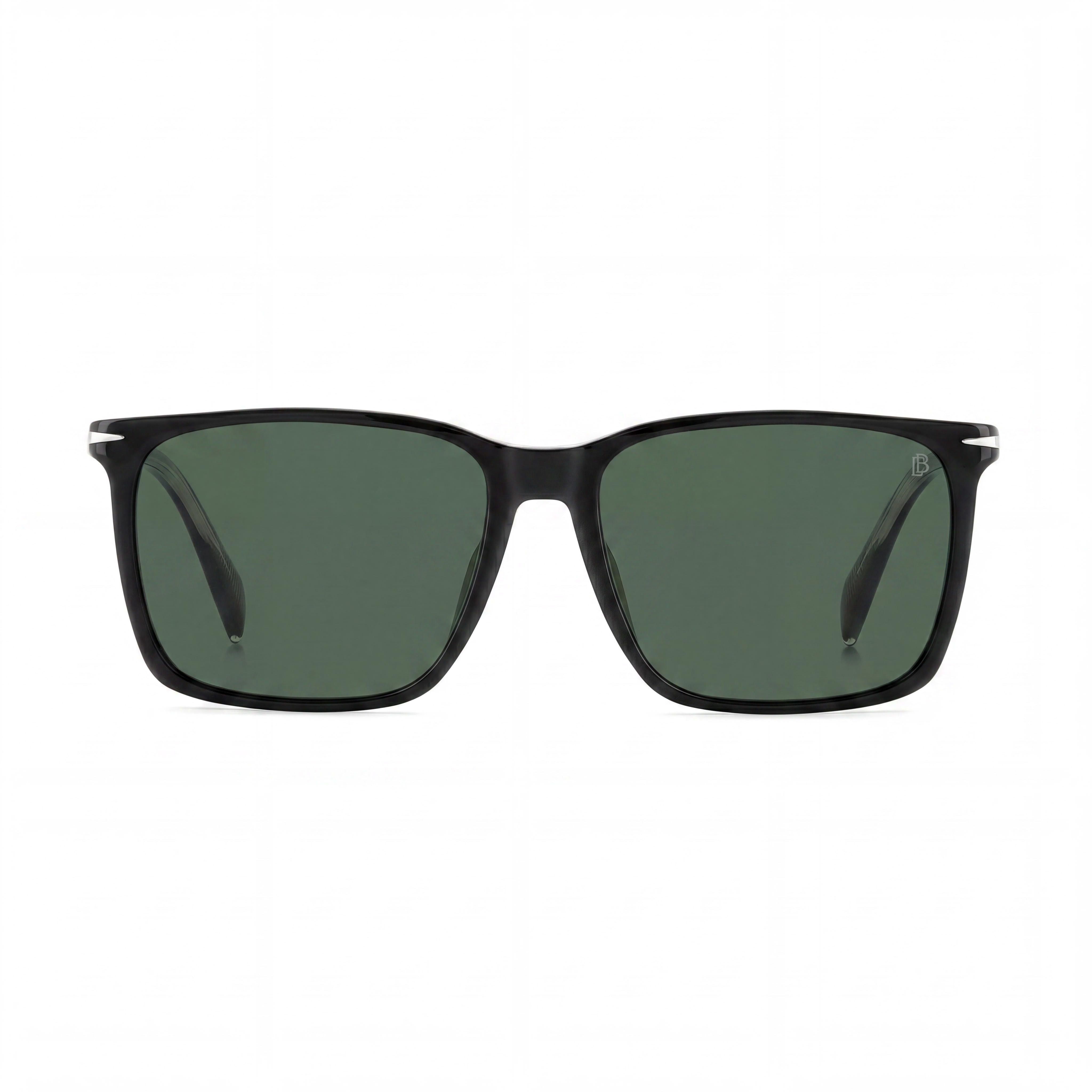 David Beckham 20663780759UC Db 1145-G-S Men's Black Light Acetate Green Polarized Polycarbonate Sunglasses 58mm, Photo 2