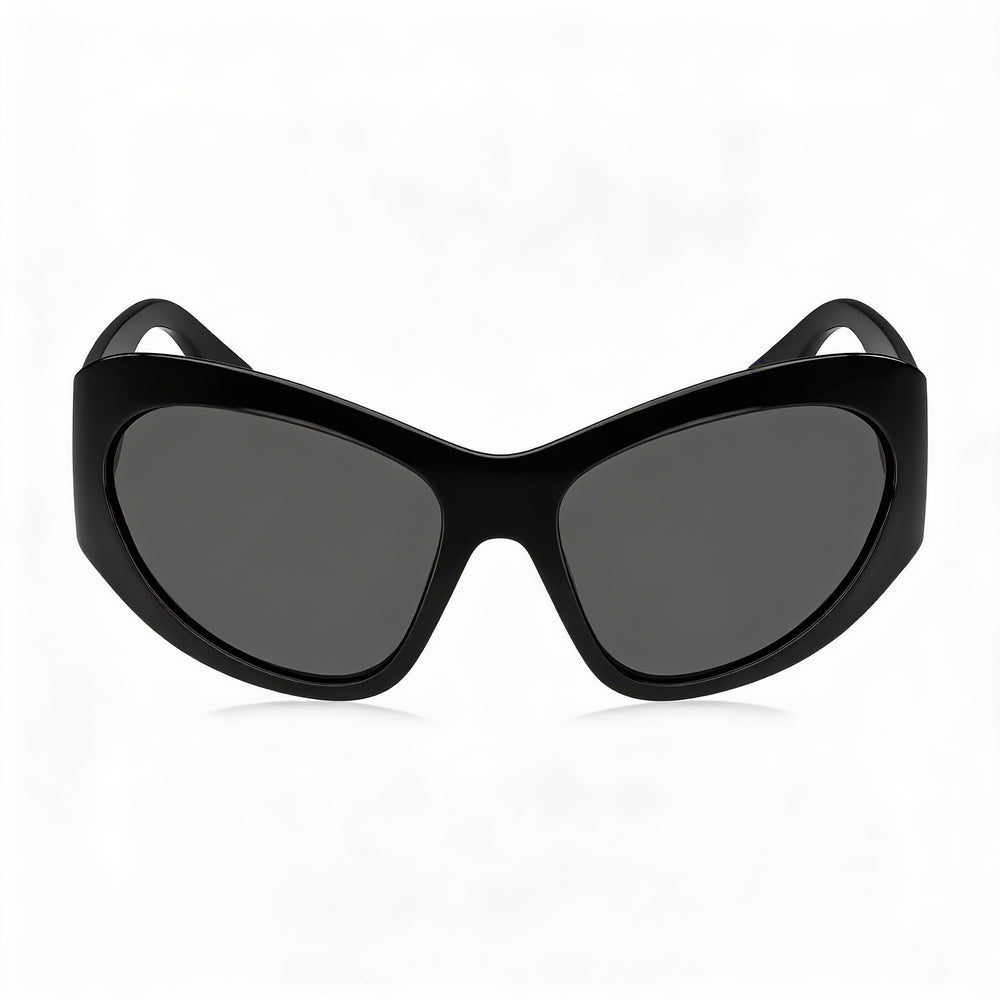 Marc Jacobs Casual Women's Black Grey Polyamide Frame Sunglasses with Black Non-Polarized Polycarbonate Lenses 62-18-120mm