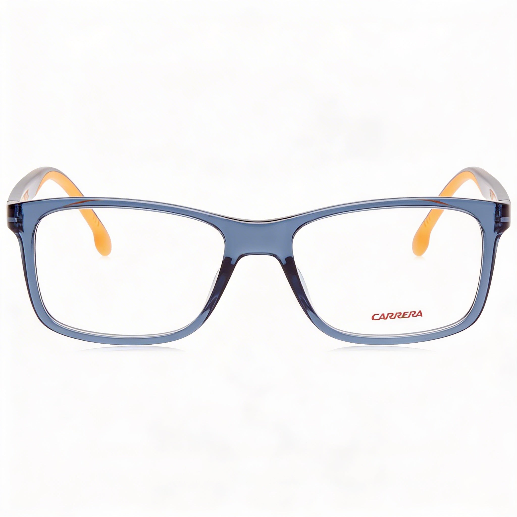 Gafas Carrera modernas para mujer con montura de propionato azul y lentes de policarbonato de 54 mm, Photo 2