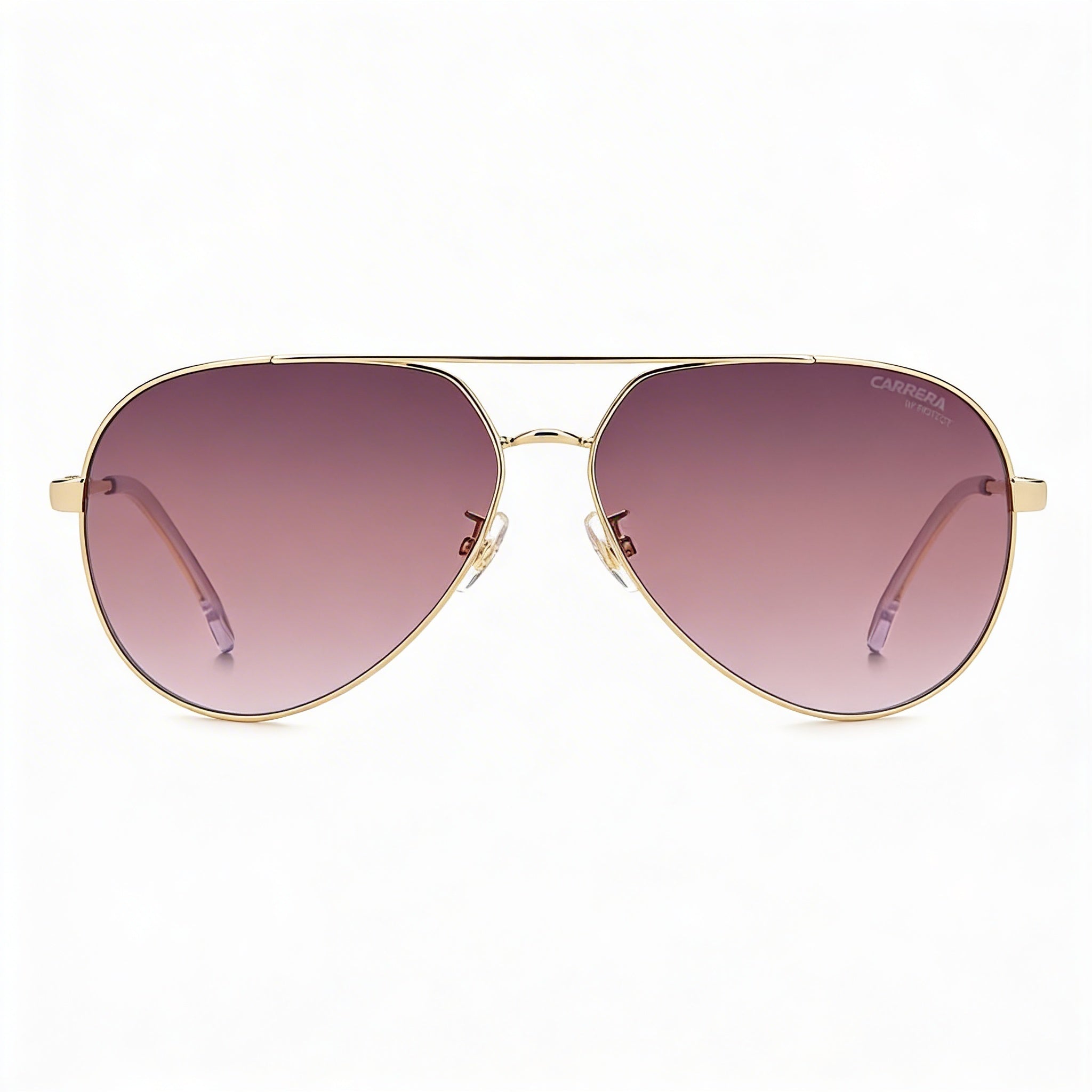 Gafas de sol Carrera 3005/S para mujer, de acero inoxidable, color burdeos, dorado, rosa con degradado burdeos, sin polarizar, protección UV 63-13-140, Photo 2