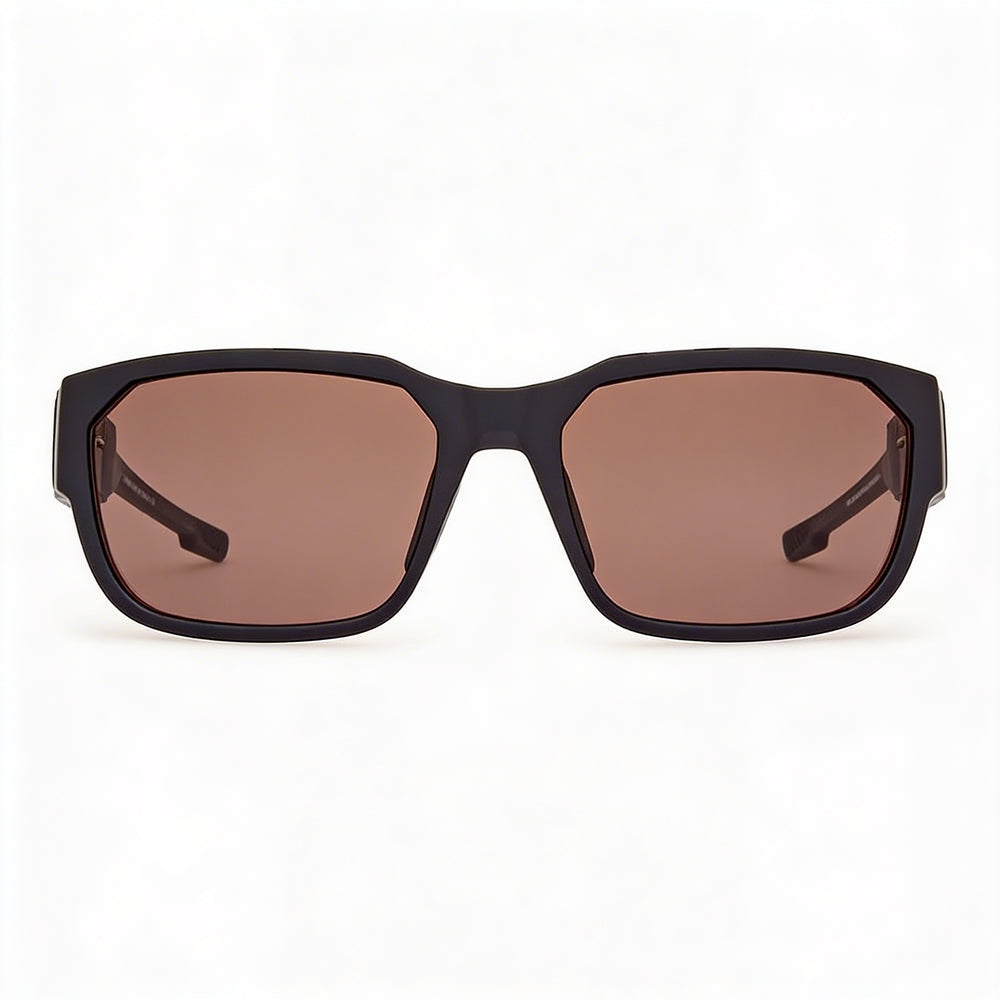 Adidas Modern Men's Sports Injected Opaque Black Brown UV 400 58mm Sunglasses