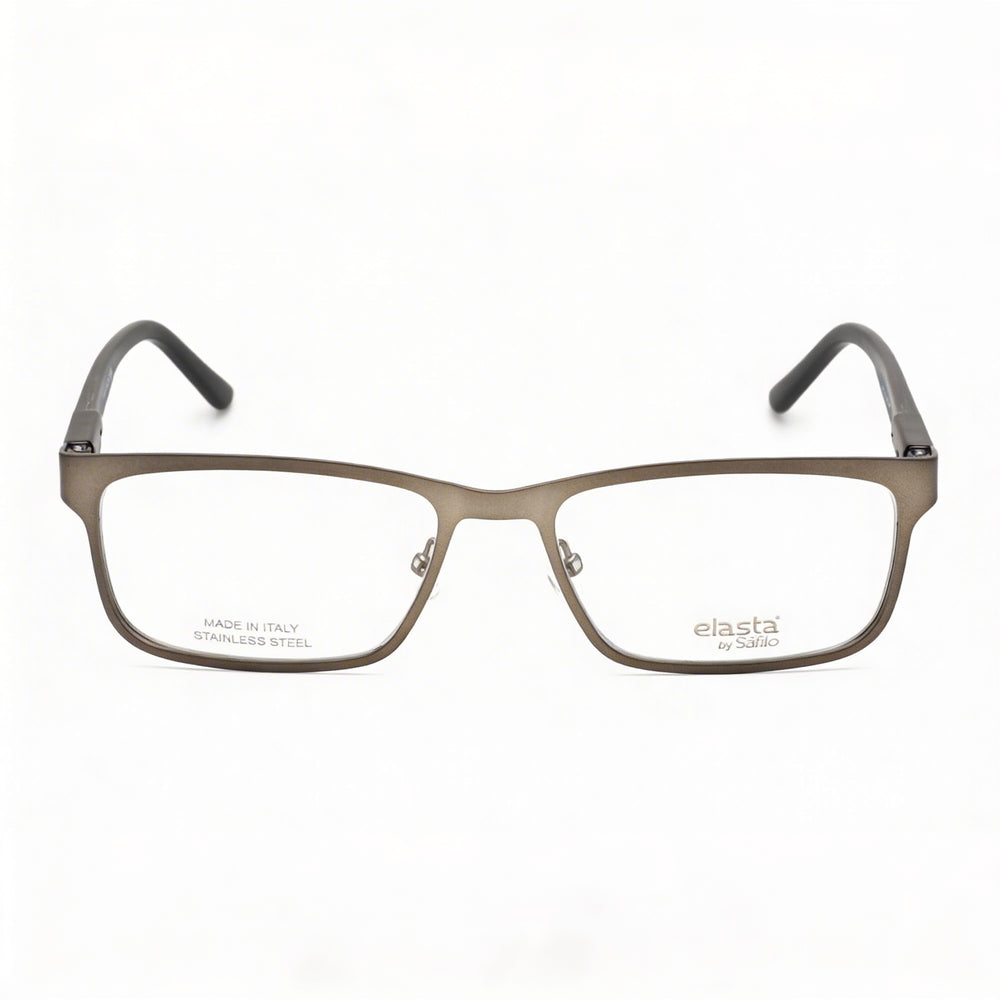 ELASTA E 3128 Men's Metal Frame Eyeglasses 80 M Clear Lenses (56-150-18mm)