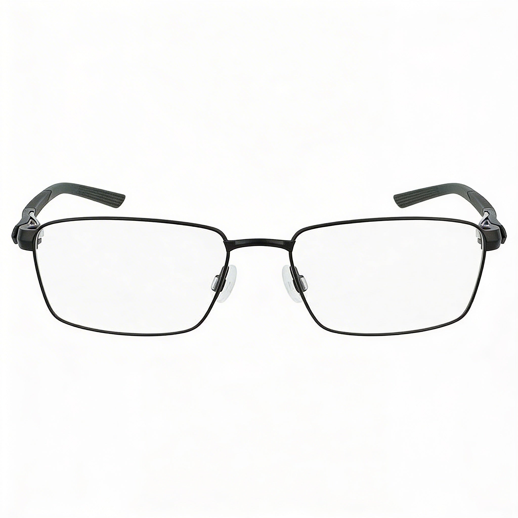 Nike 8140 Unisex Metal Rectangle Prescription Ready UV Protection Eyeglasses 54mm Satin Black Anthracite, Photo 2