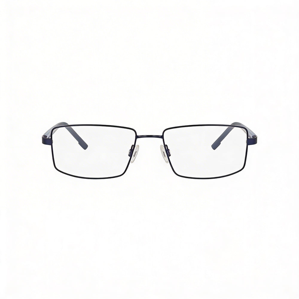 Gafas de acetato clásicas Flexon para mujer, azul marino mate 52-17
