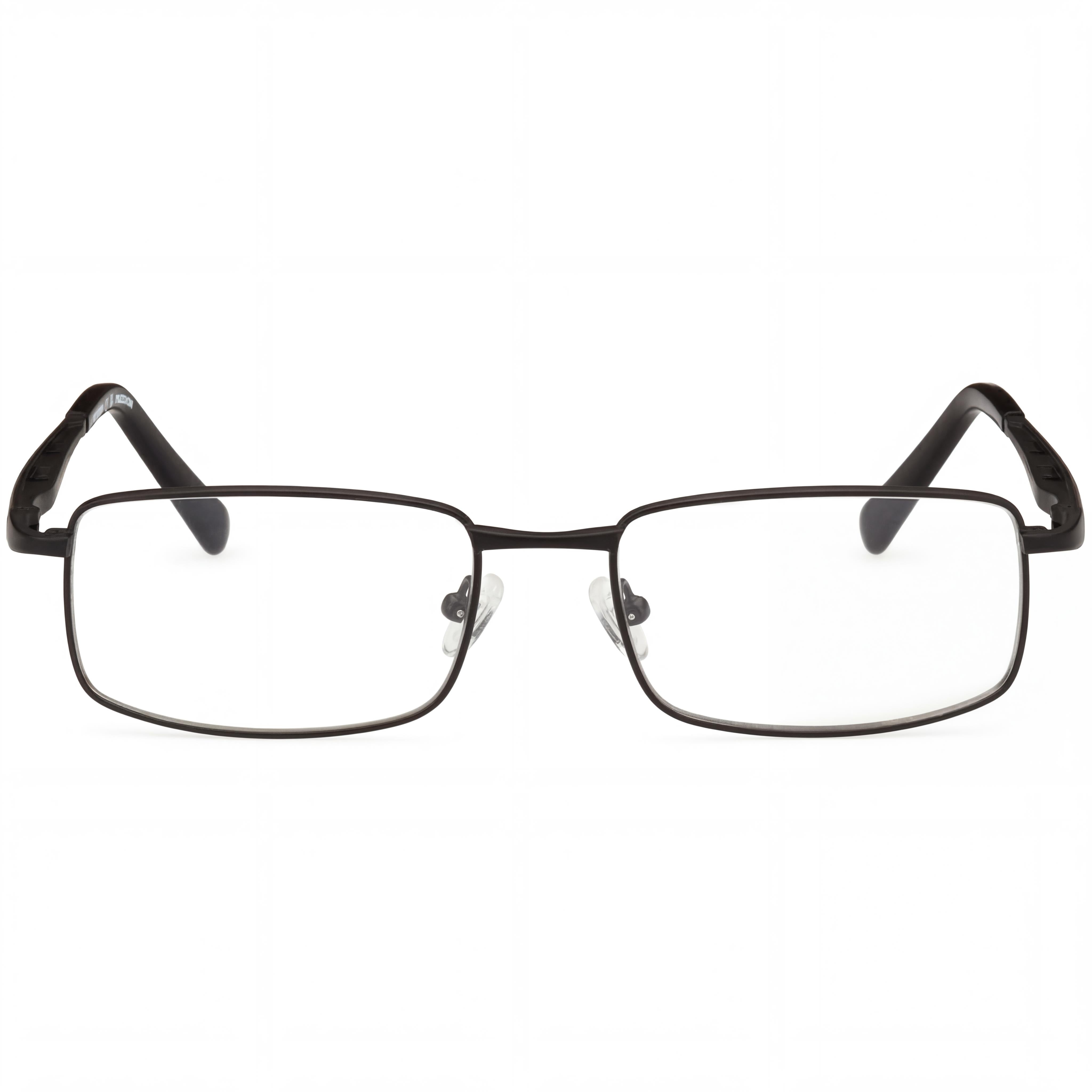 Harley-Davidson Hd9027 Gafas para Hombre con Montura de Titanio Negro Mate y Cristales Transparentes de Policarbonato - Tamaño 55/18/145, Photo 2