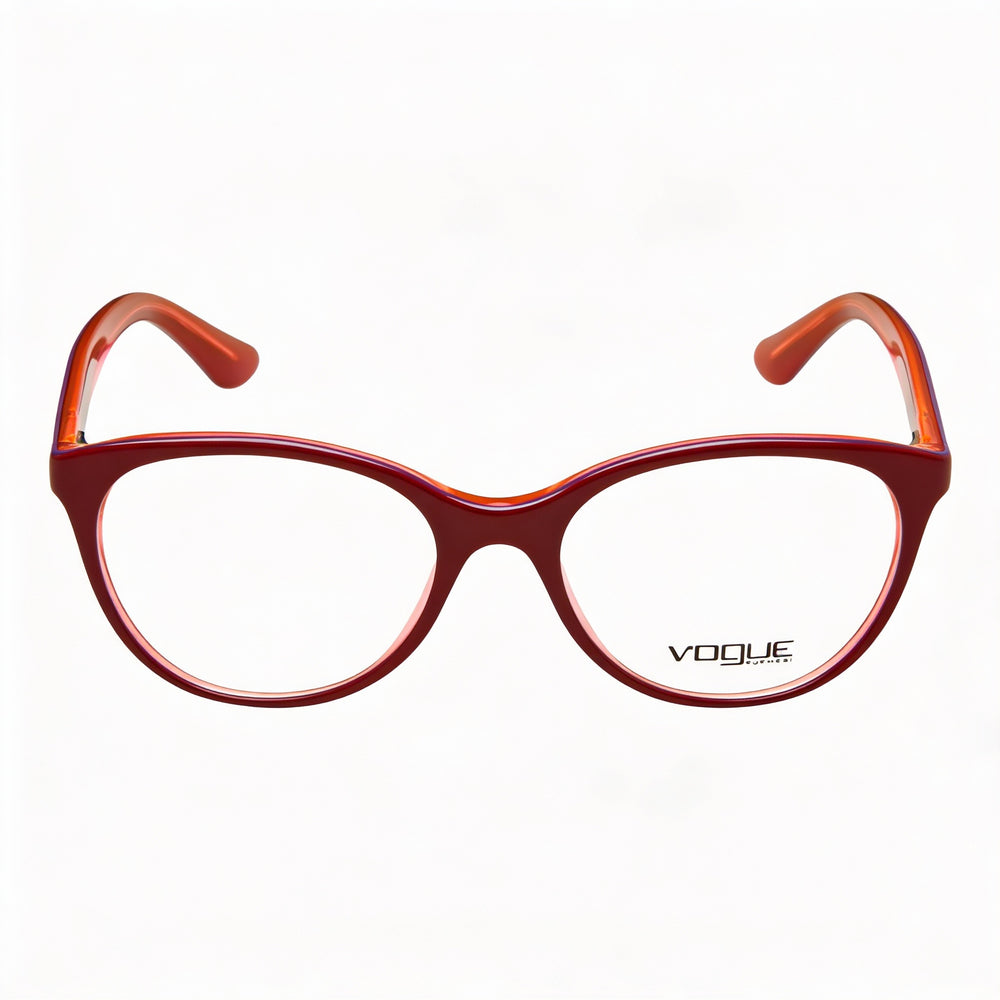 Vogue Eyewear Vo 2962 Unisex Plastic Eyeglasses with Iridium Lenses Fuchsia Violet Pink 51mm