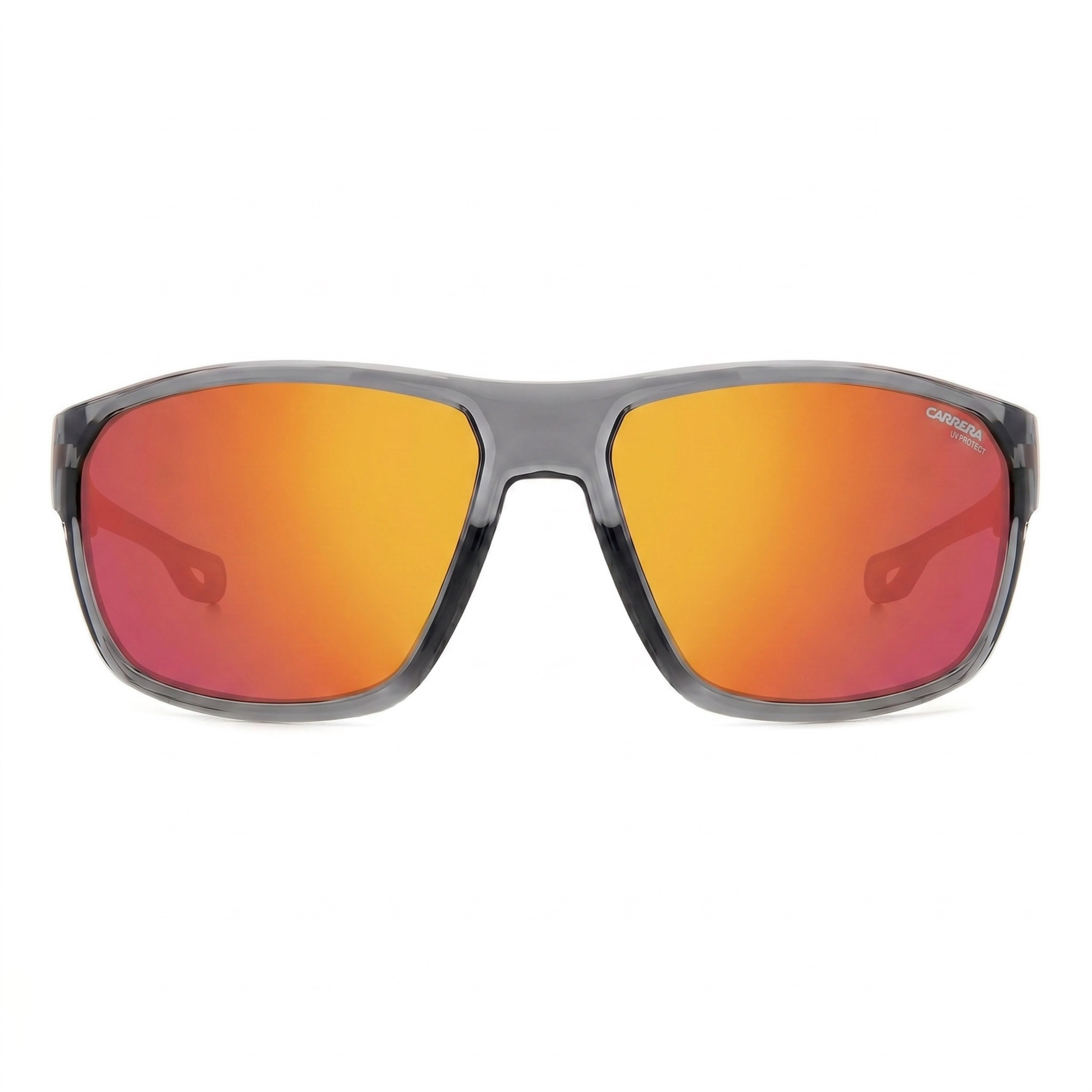 Carrera Casual Gafas de Sol de Hombre Grises Naranjas de Poliamida Ecológica con Montura de Policarbonato No Polarizadas UV 400 63mm, Photo 2