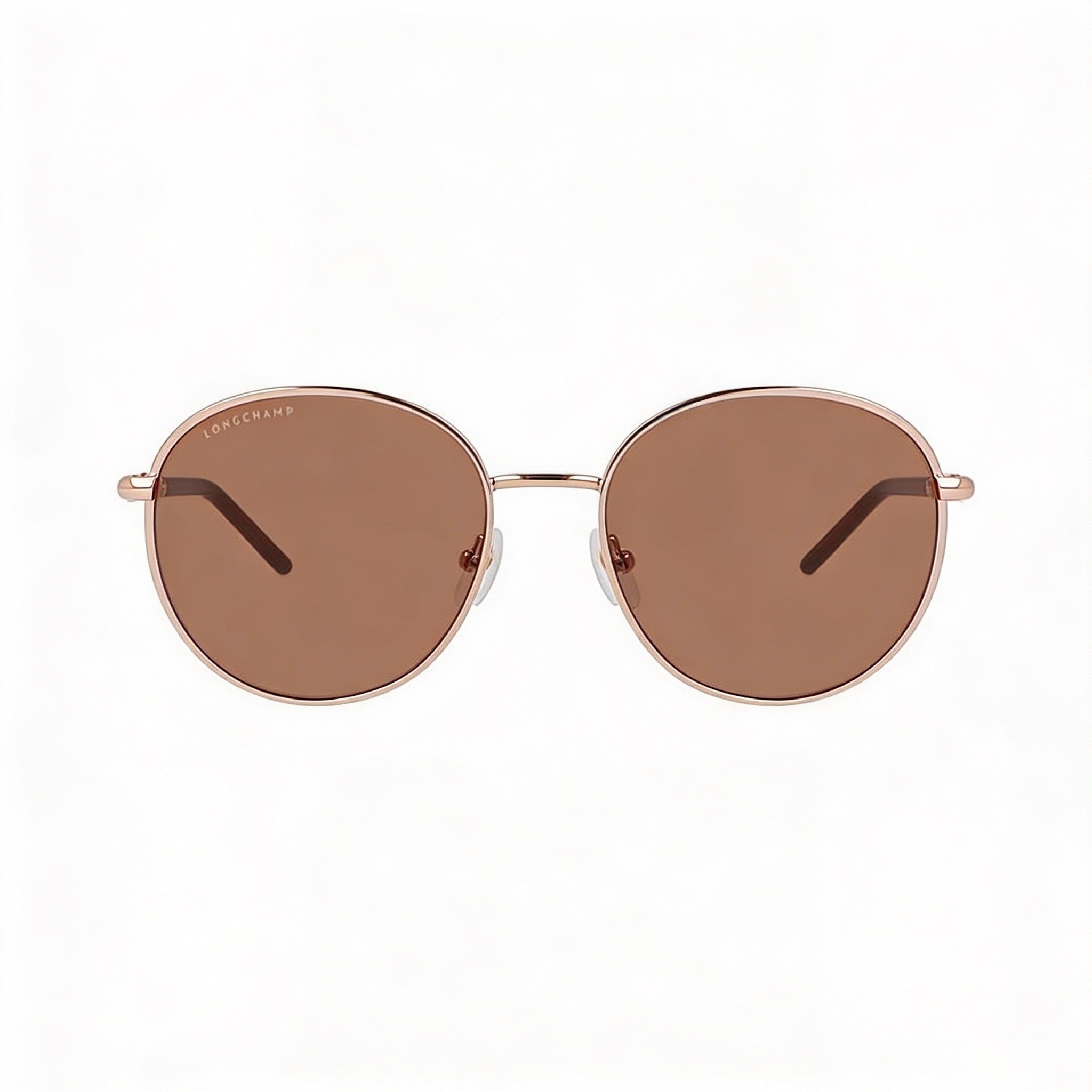 Gafas de sol Longchamp LO171S para mujer, estilo casual, con montura metálica en oro rosa y lentes de policarbonato no polarizadas, 53 mm, Photo 2