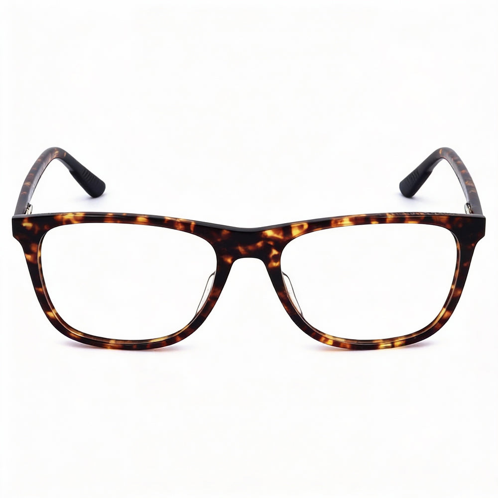 Gafas de acetato unisex Under Armour Ua 5018/G, montura Havana, lentes sin plástico, 54 mm