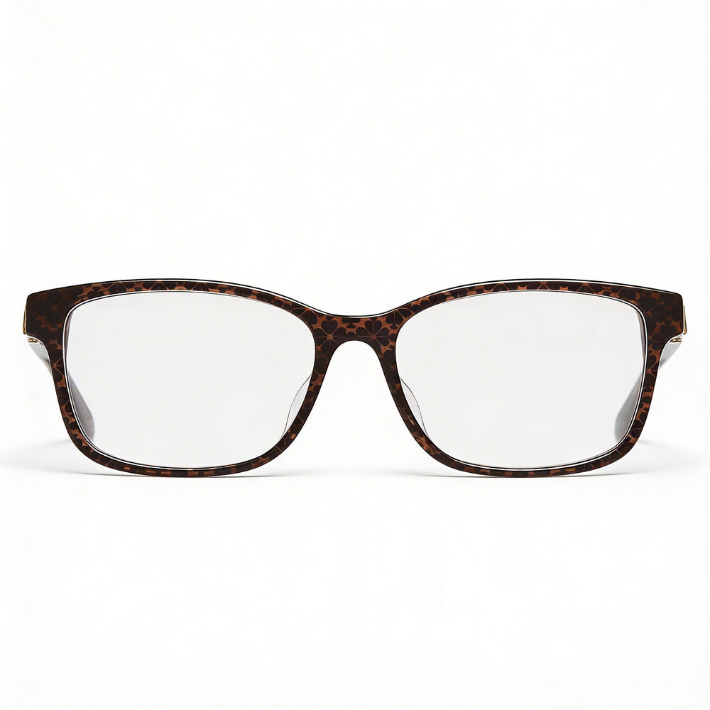 Gafas de plástico rectangulares para mujer Kate Spade New York KARIANE/F, Marrón 53-16-145