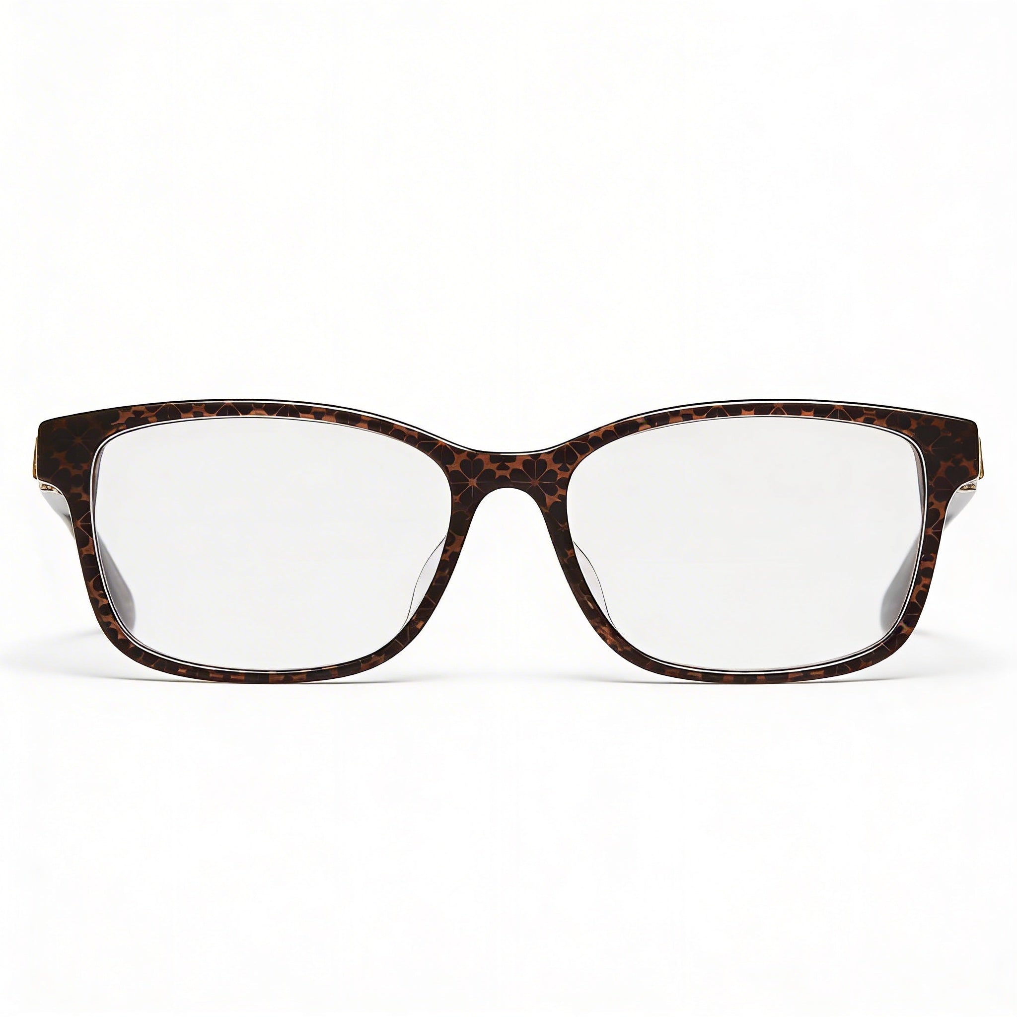 Kate Spade New York Women's KARIANE/F Rectangular Plastic Eyeglasses Frame Brown 53-16-145, Photo 2