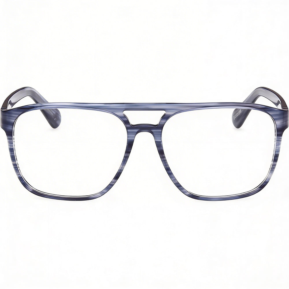 Timberland Tb50033 Men's Blue Horn Eyeglasses Frame, 62mm Lens Width, 17mm Bridge Width, 150mm Temple Length