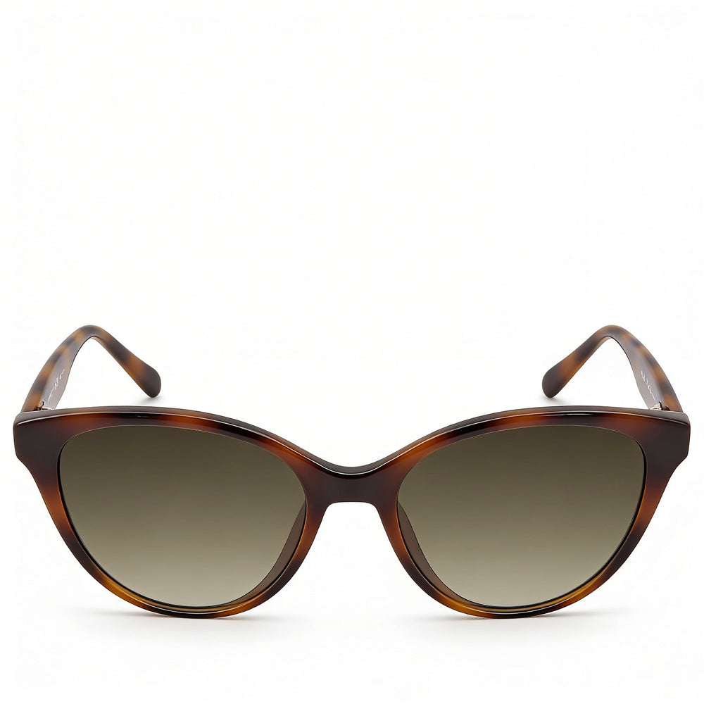 Gafas de sol de mariposa Ferragamo SF1073S 240 para mujer, color carey y gris degradado, 100% protección UV, 54mm