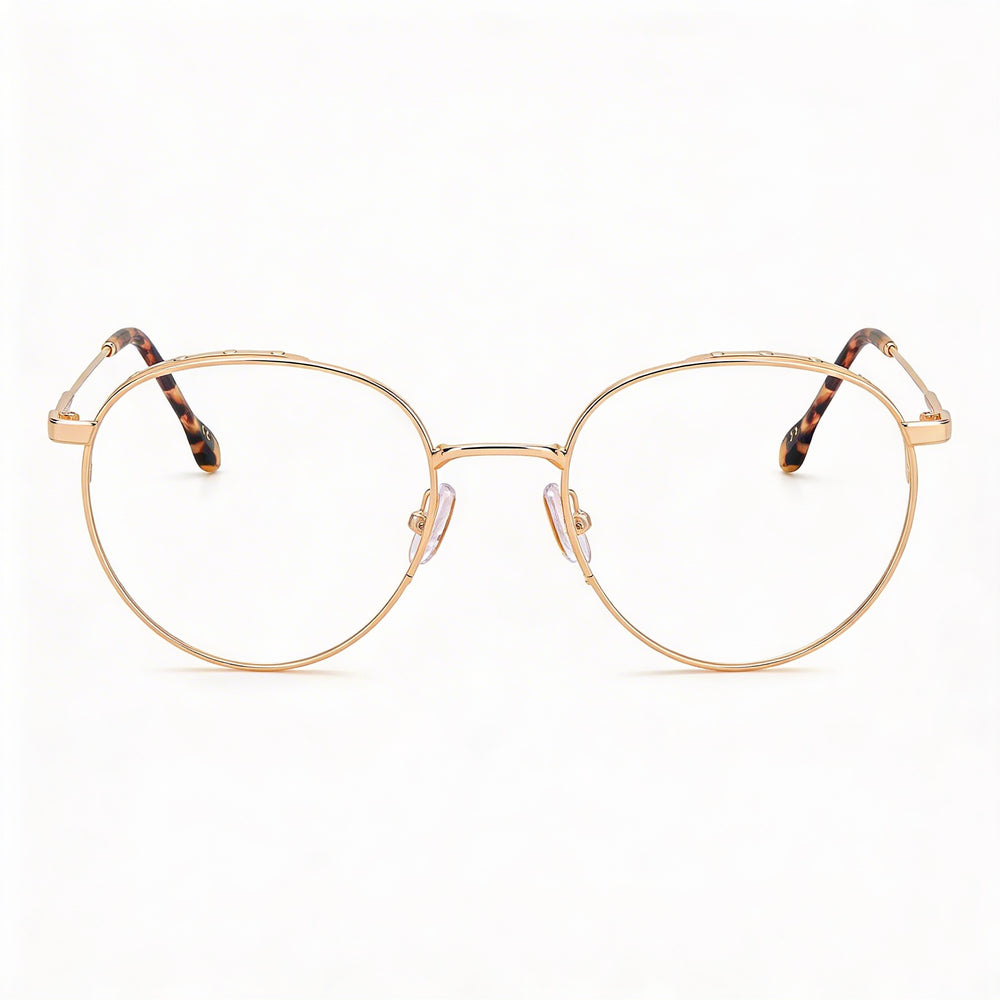 Isabel Marant Modern Women's Sunglasses featuring Rose Gold Alloy Steel Frame and Polycarbonate Lenses, 52mm Lens Width